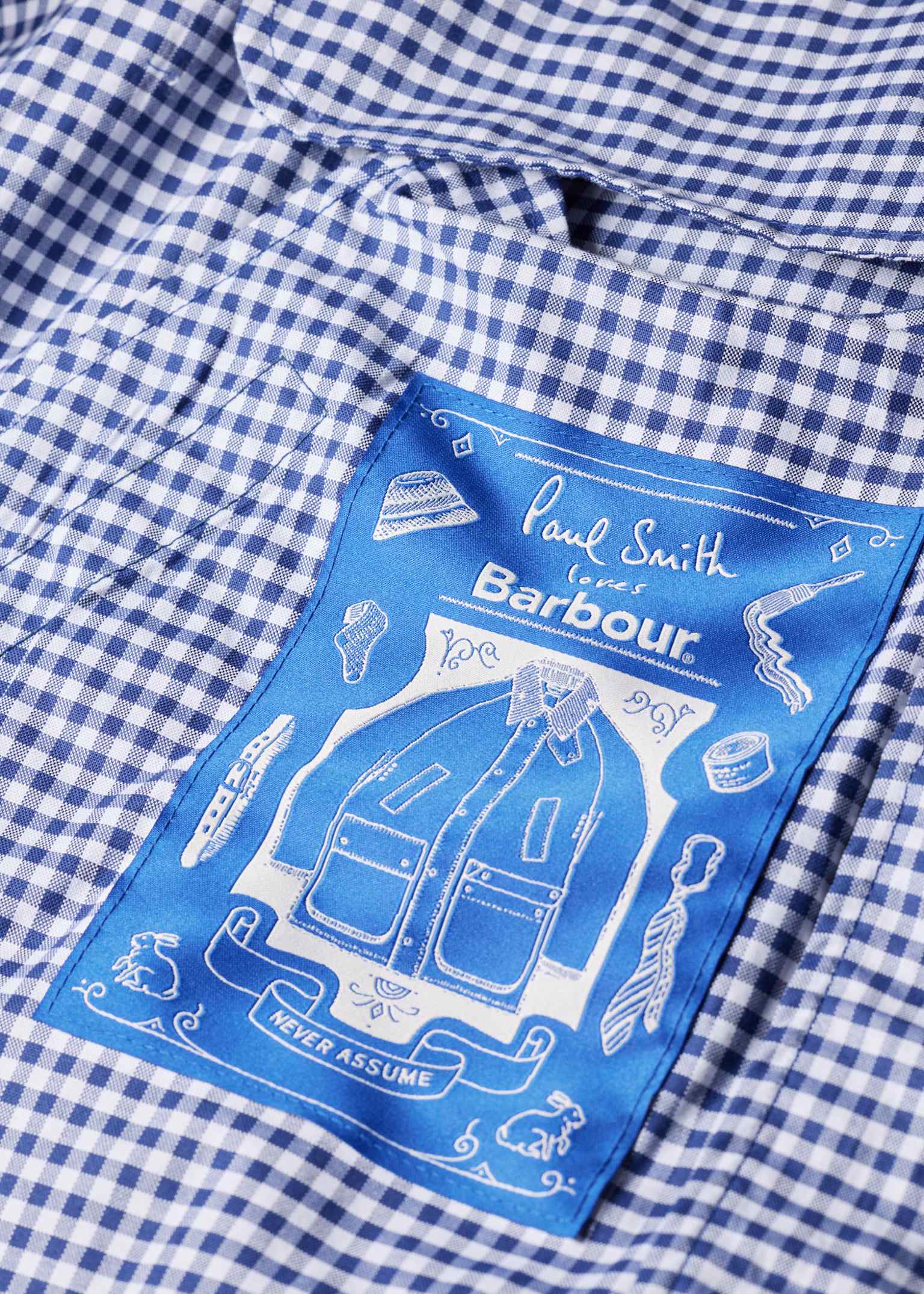 Paul Smith loves Barbour - Navy Transport Shirt Casual Jacket