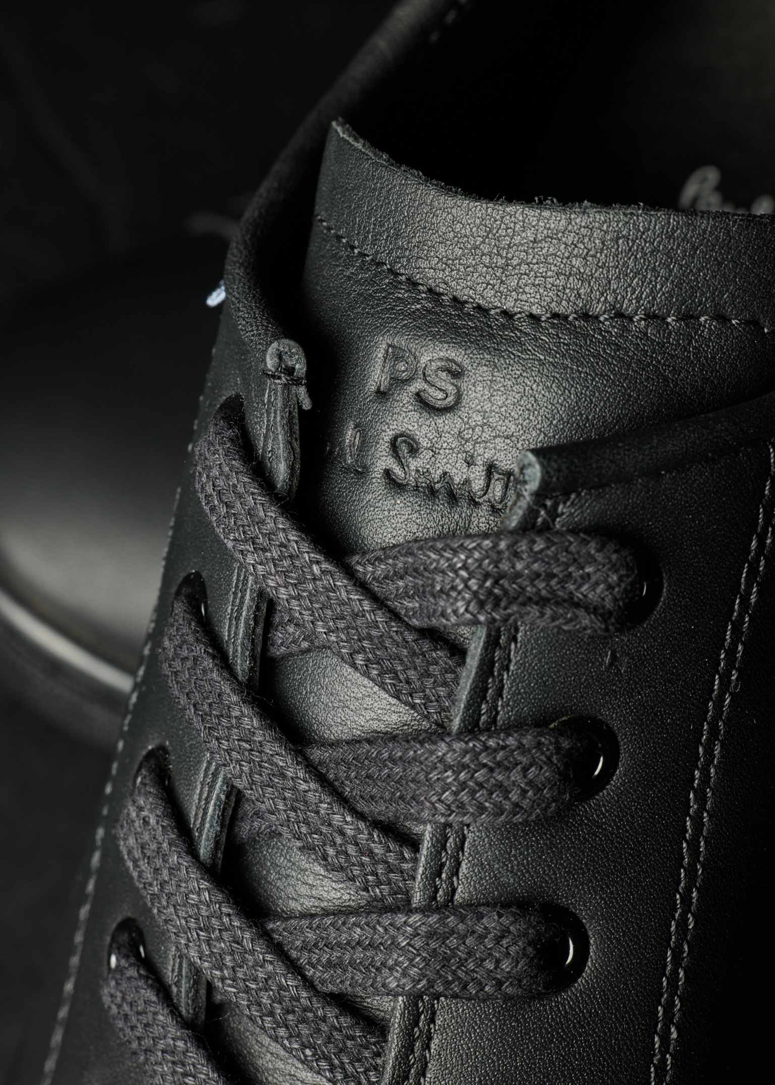 Black 'Miyata' Sneakers With Tonal Sole