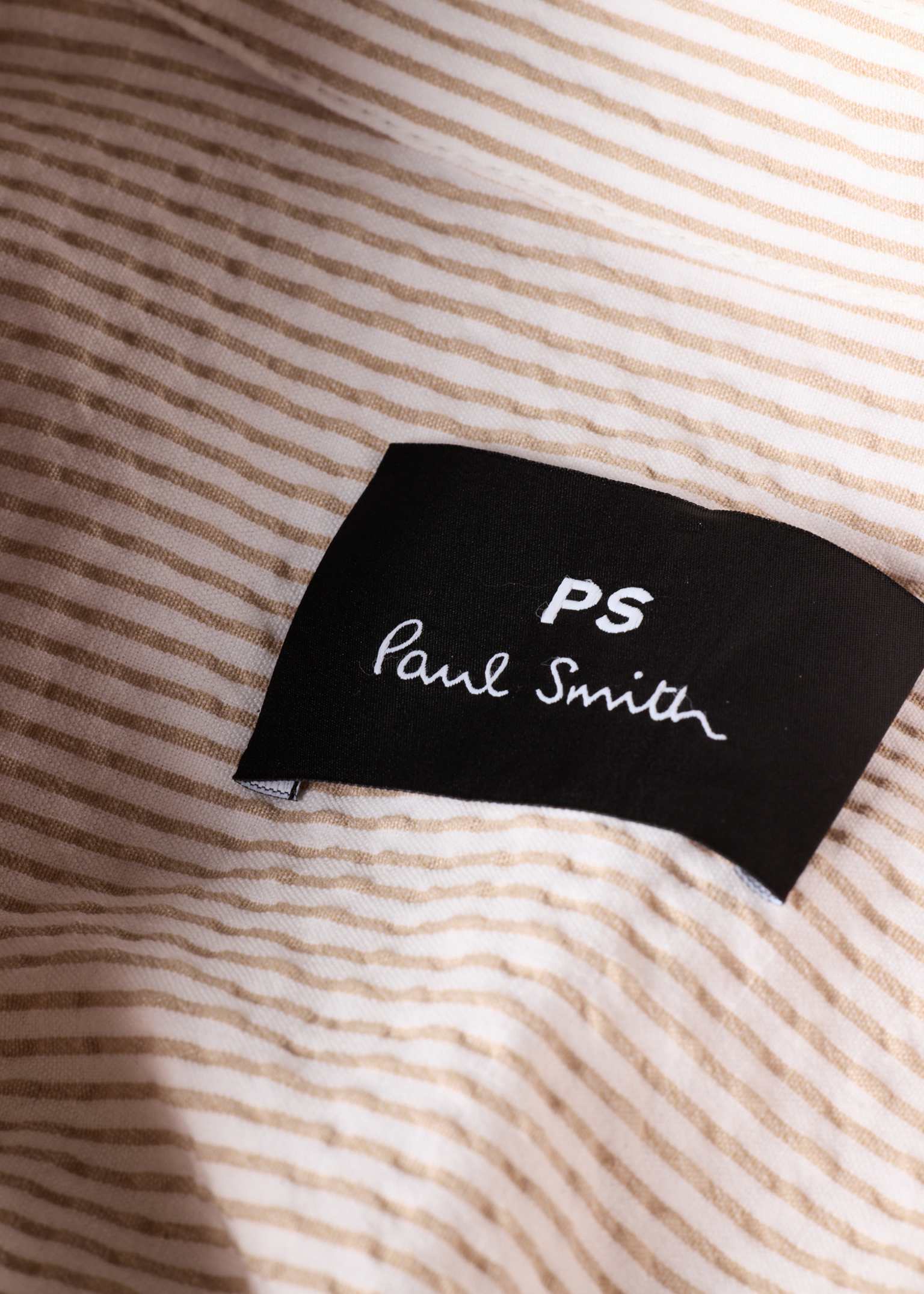 Women's Seersucker Pink Stripe Zip Jacket Paul Smith