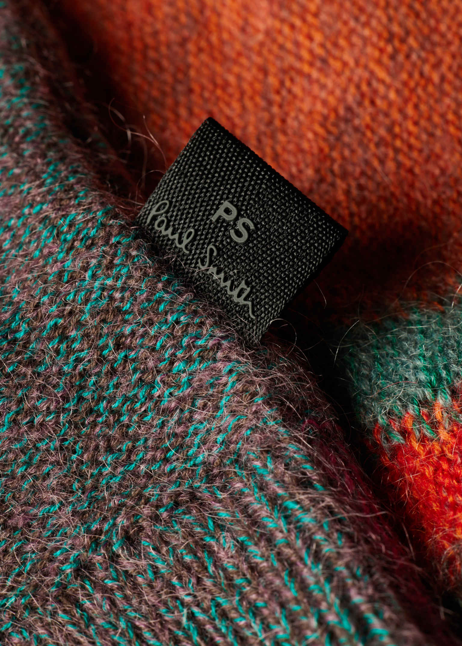 Men's 'Glitch Floral' Cotton-Mohair Sweater