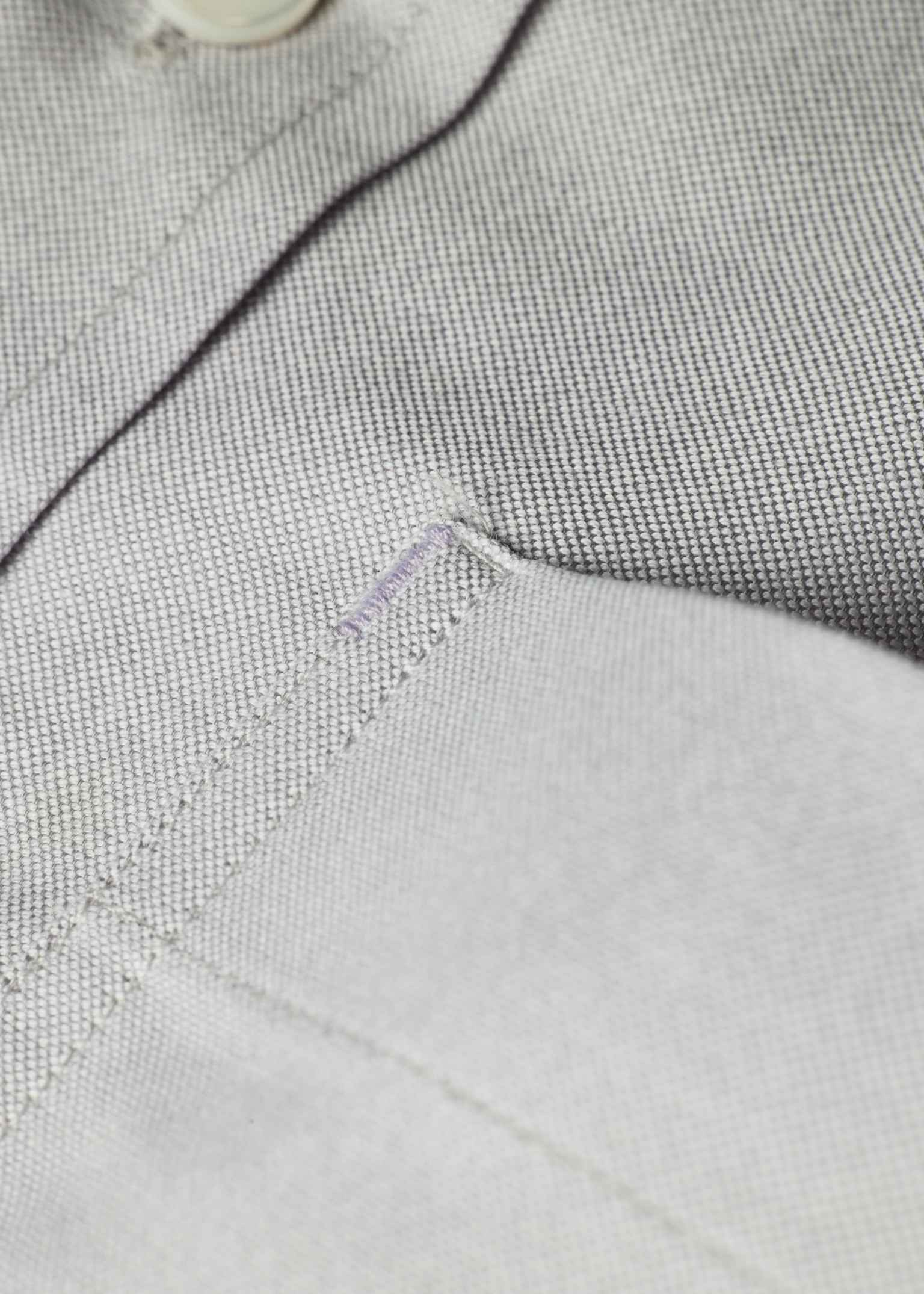 Grey Oxford Cotton Shirt