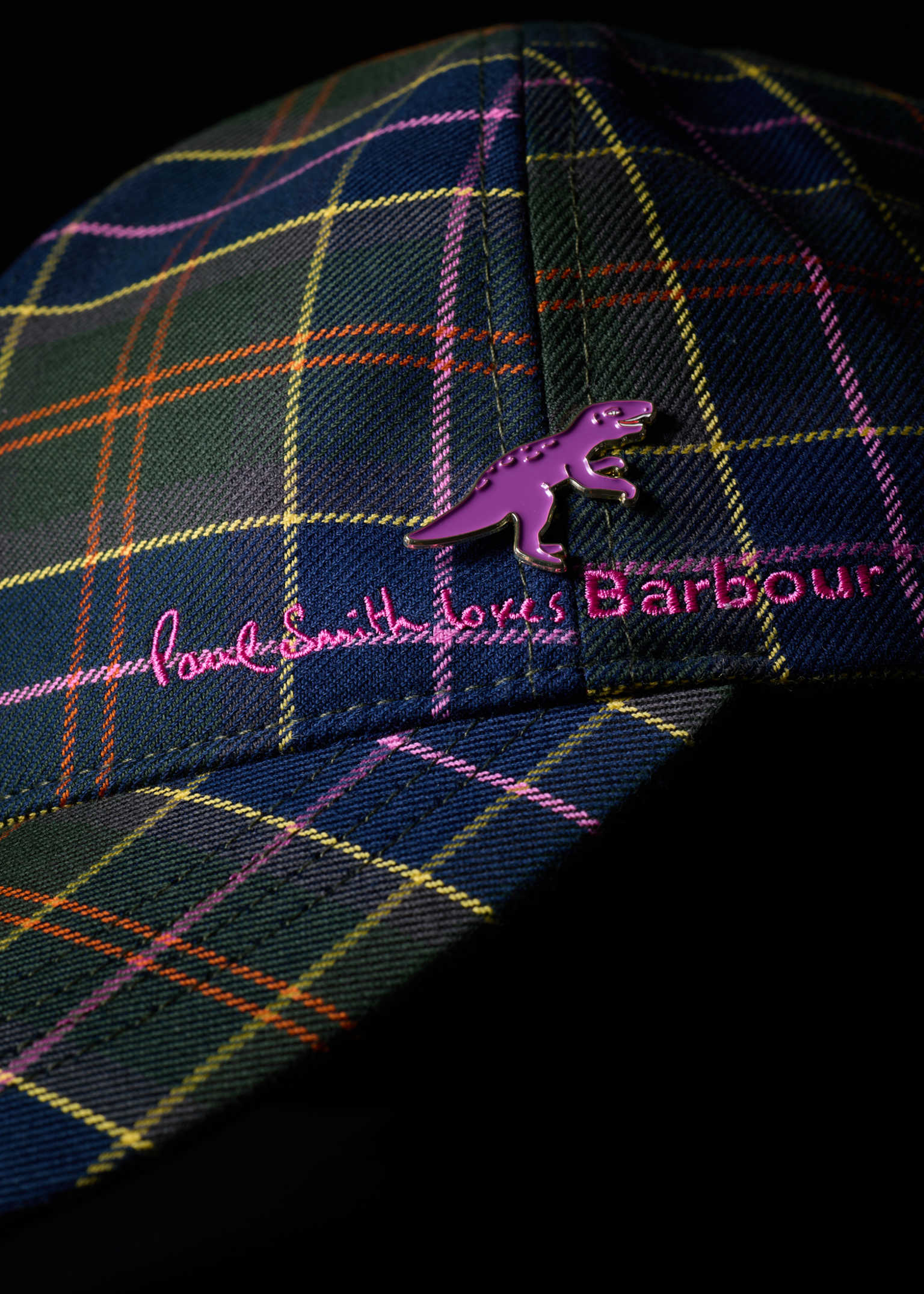Paul Smith loves Barbour - Tartan Cap