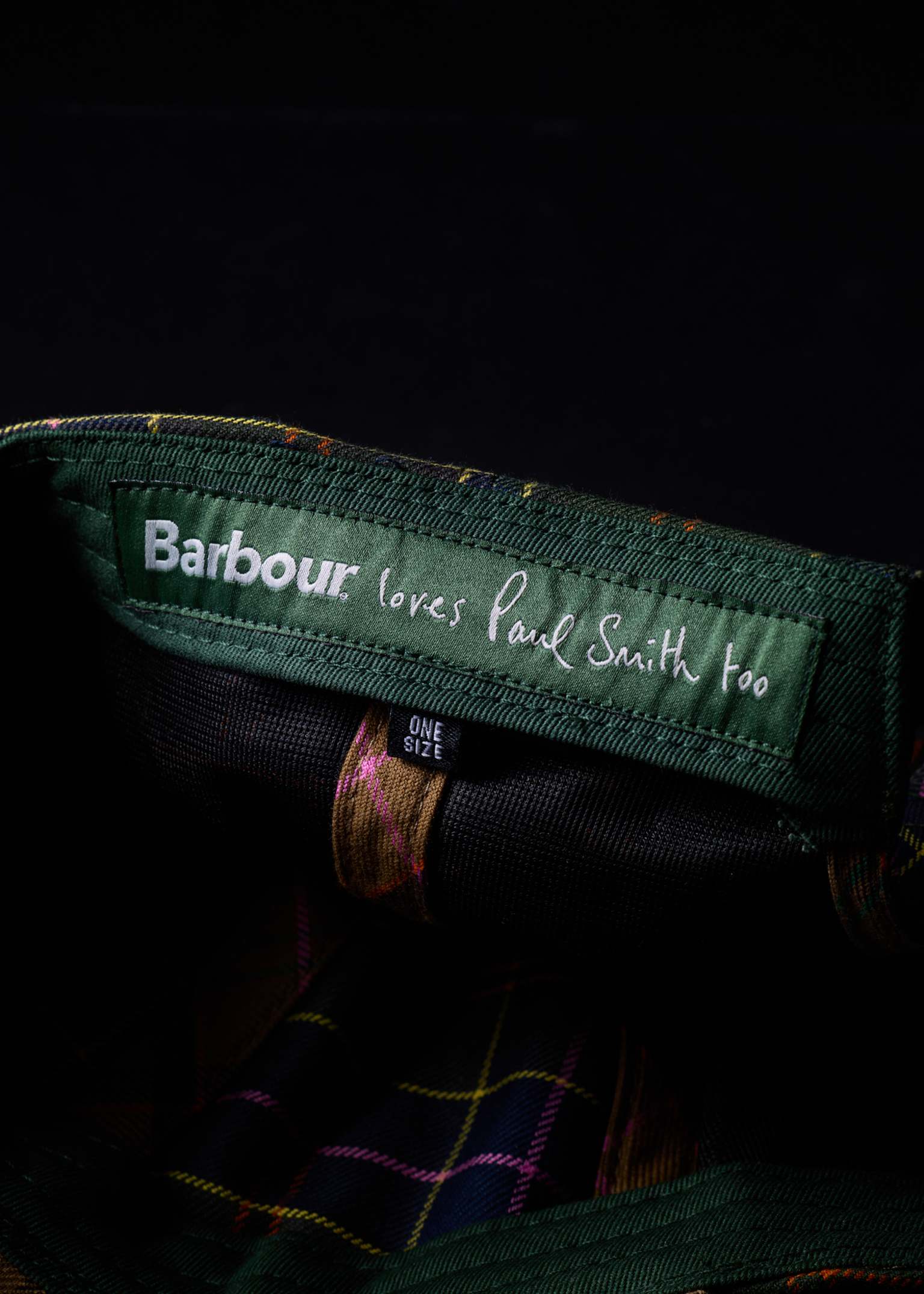 Paul Smith loves Barbour - Tartan Cap