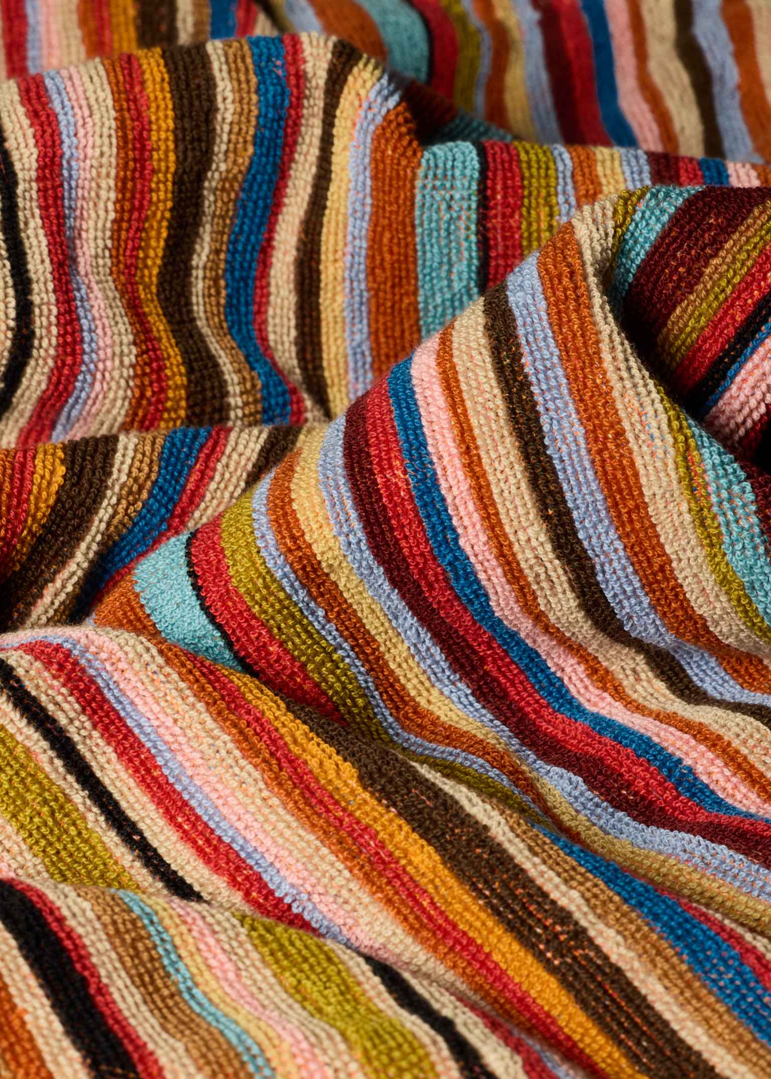 Men's 'Signature Stripe' Towelling Lounge Shirt