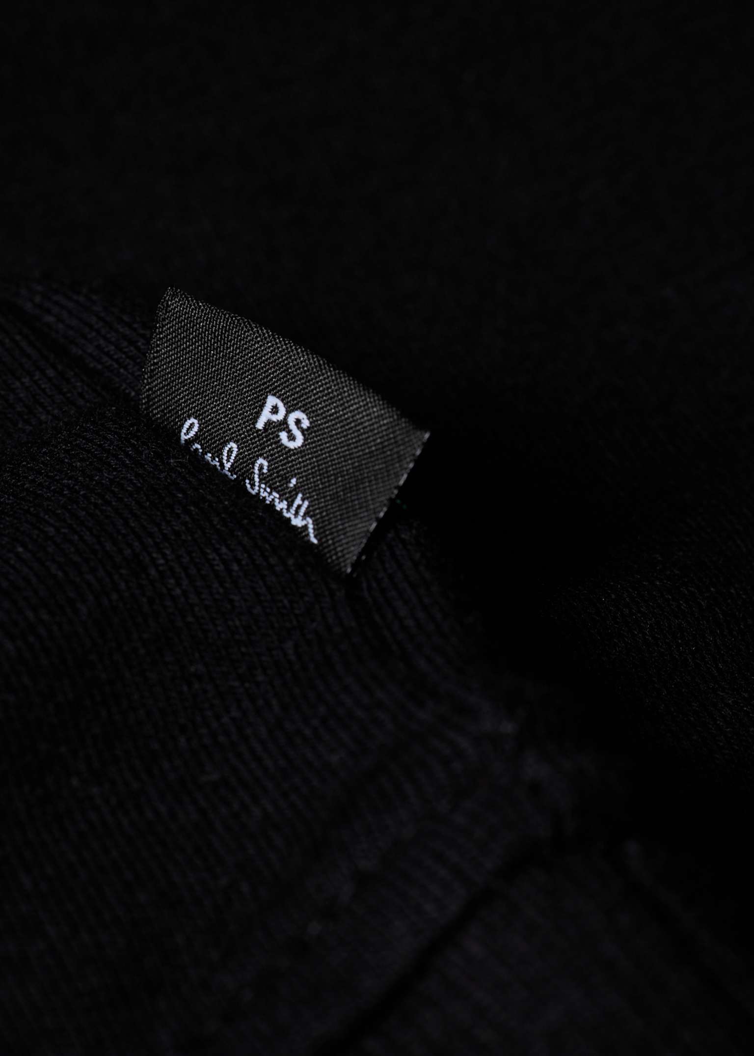 Men's Black 'Sports Stripe' Quarter Zip Top