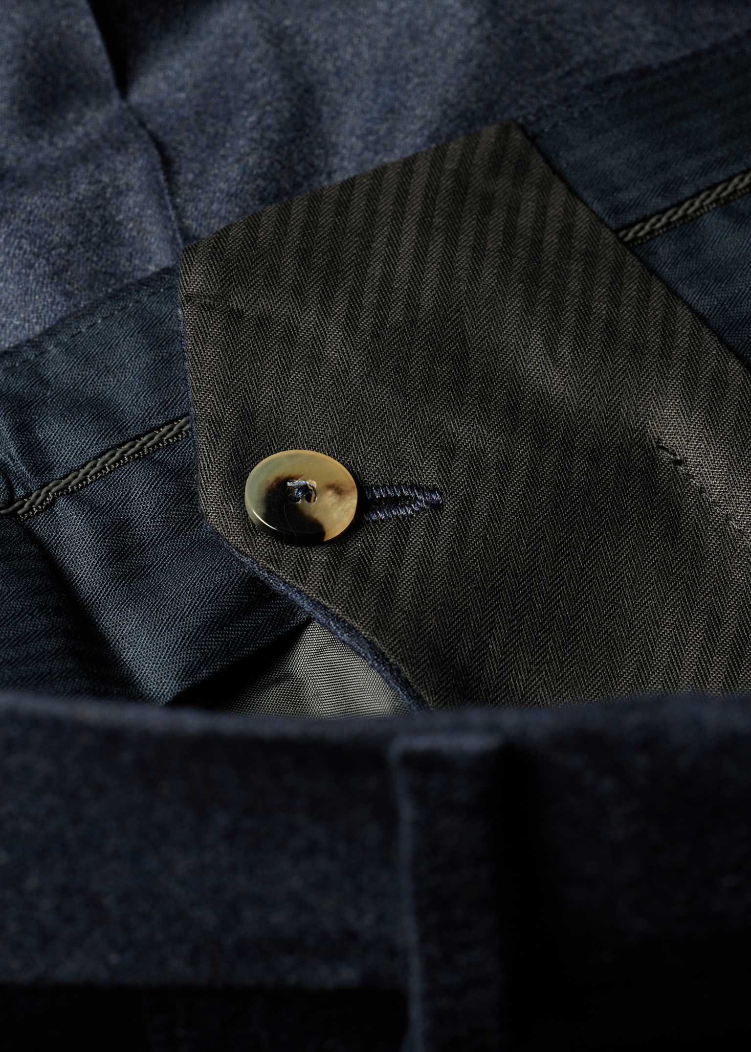 The Westbourne - Navy Wool-Cashmere Flannel Two-Piece Suit