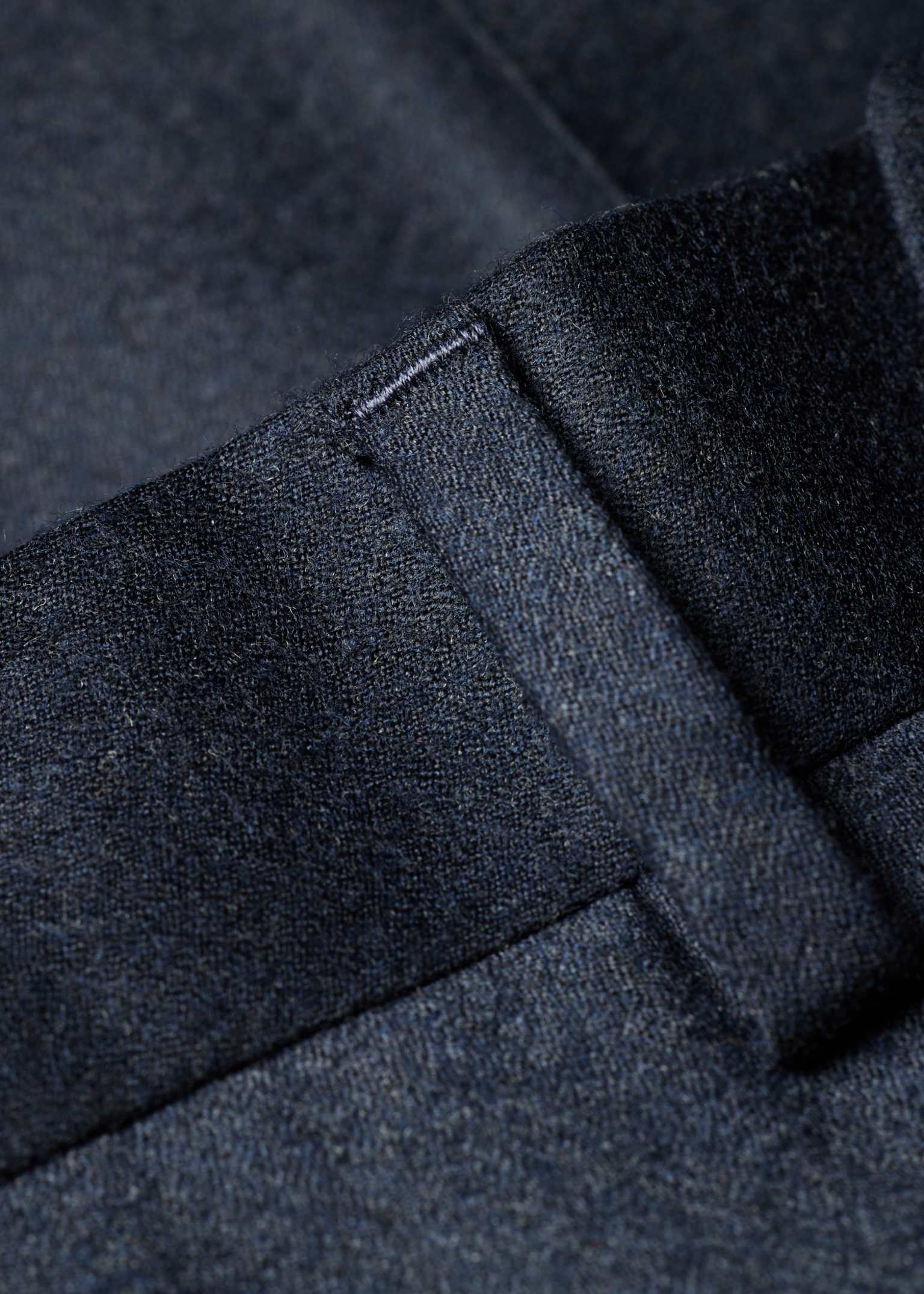The Westbourne - Navy Wool-Cashmere Flannel Two-Piece Suit