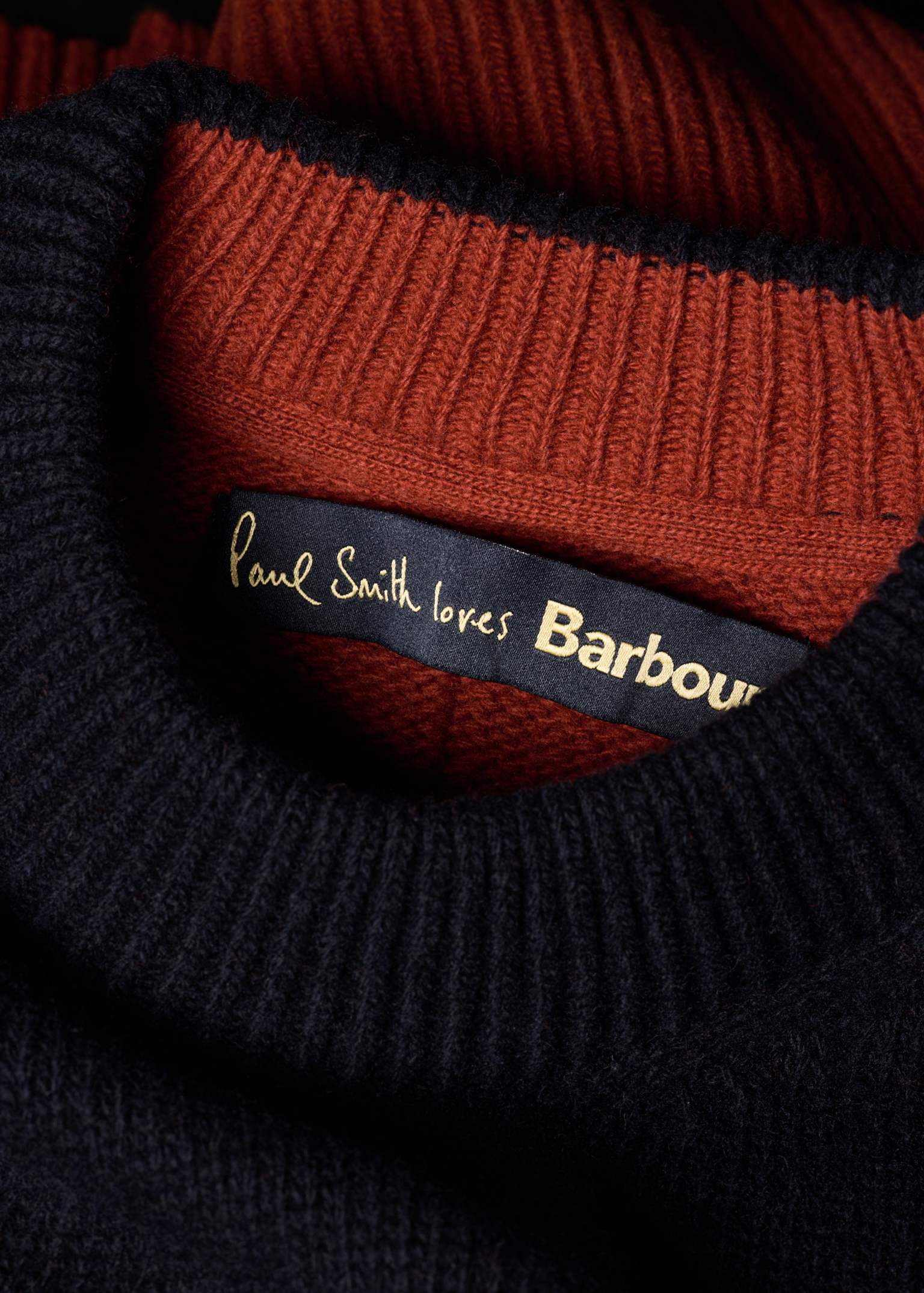 Paul Smith loves Barbour - Women's Navy Tyneside Sweater