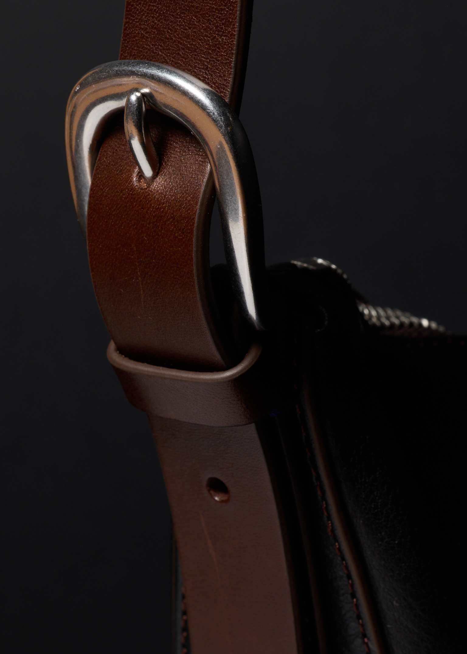 Leather Sling Crossbody Bag
