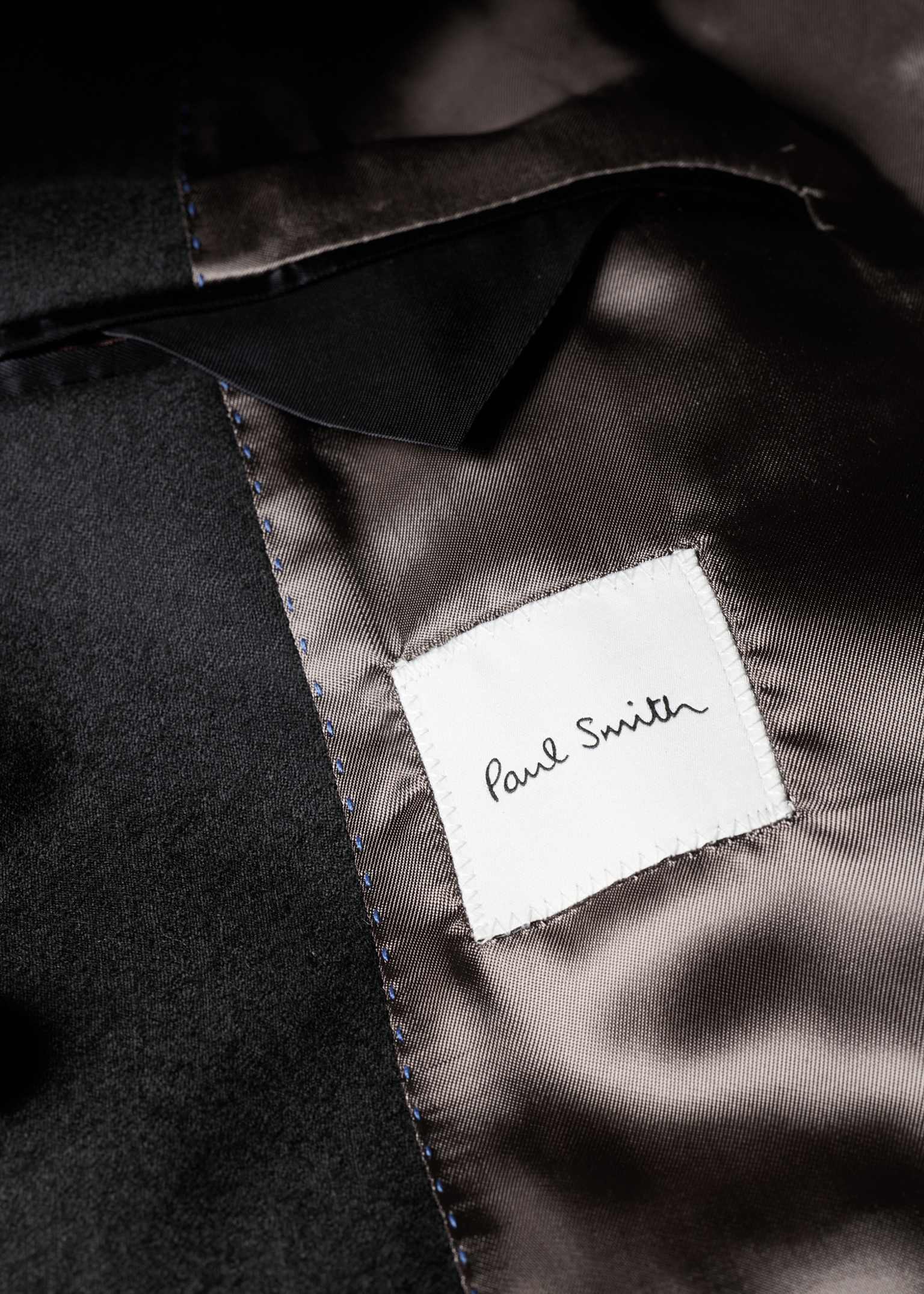 Women's Black Wool-Blend Double-Breasted Jacket Paul Smith
