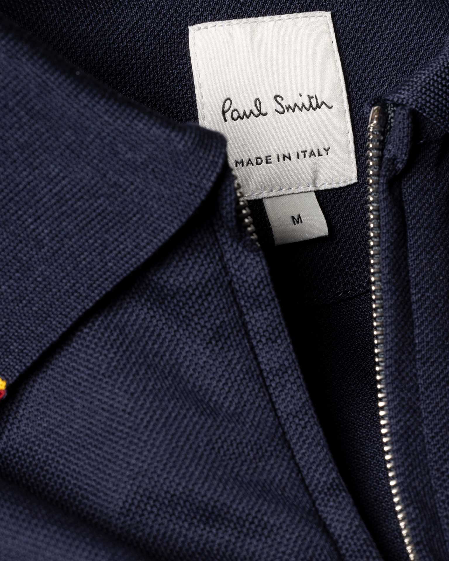 Tシャツ・カットソー Paul Smith SS25 COTTON PIQUE POLO (M1R 958PP L00089 49) Men's Navy Cotton Stripe Trim Polo Shirt