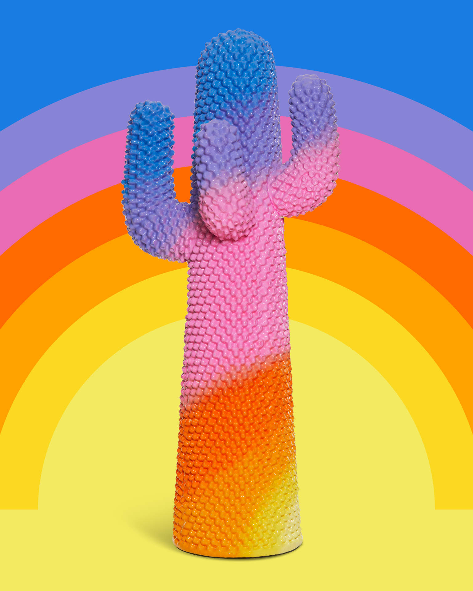 Gufram x Paul Smith - 'Sunrise Cactus' Coat Stand