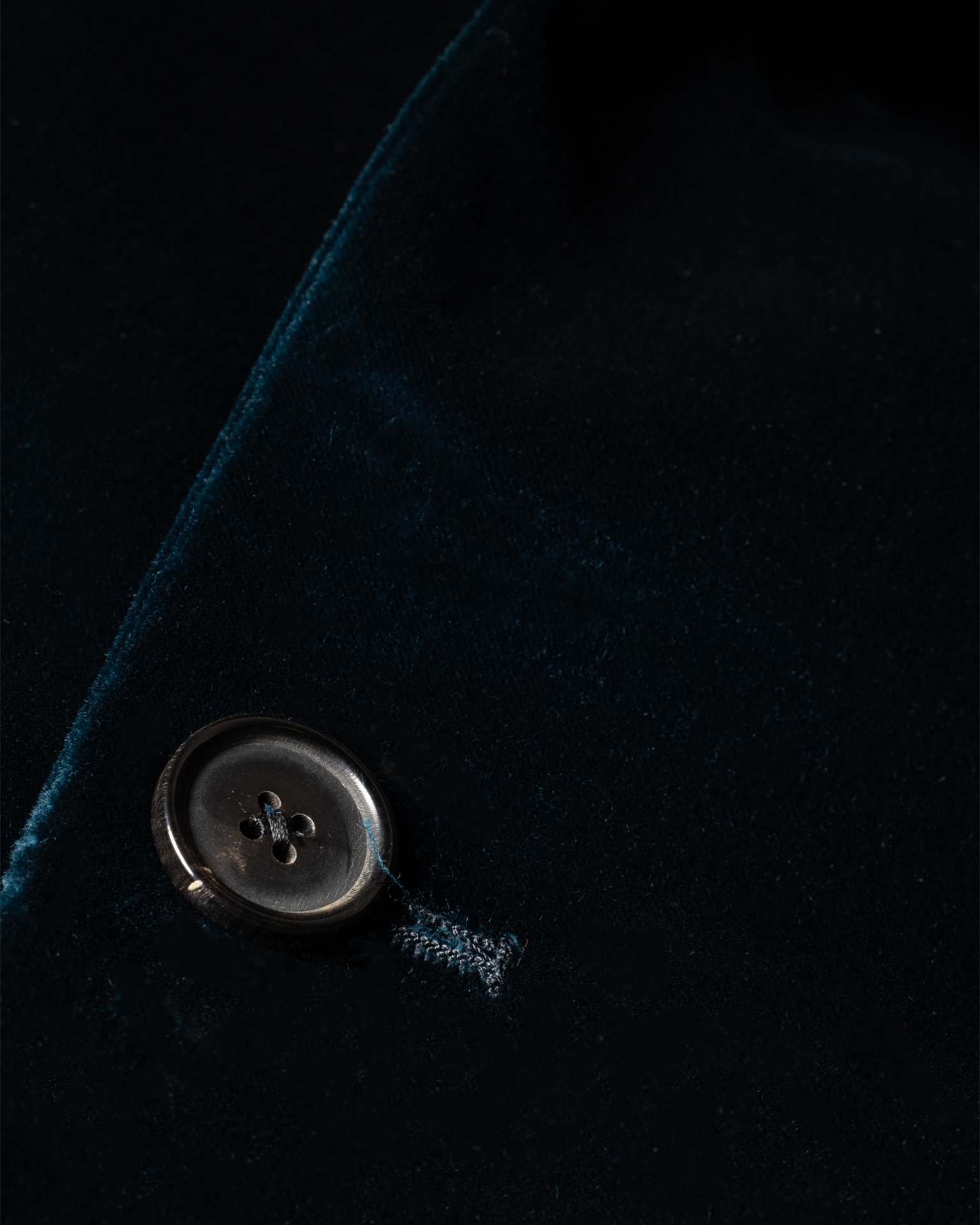Velvet Blazer - Mens Velvet Jacket Mens Modern Fit Shawl Lapel 1 Button Navy Blue main image 0