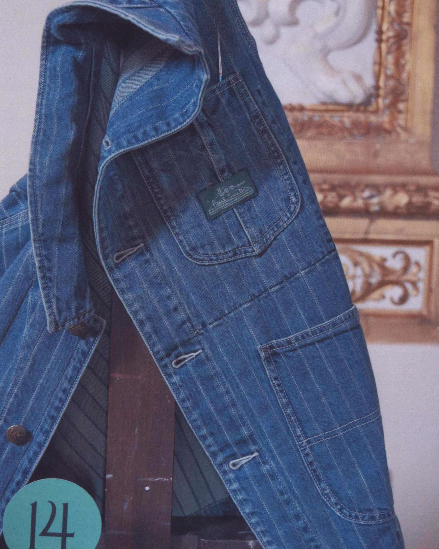 Lee Paul Smith デニムジャケット Paul Smith + Lee ジャカード デニムジャケット / Paul Smith
