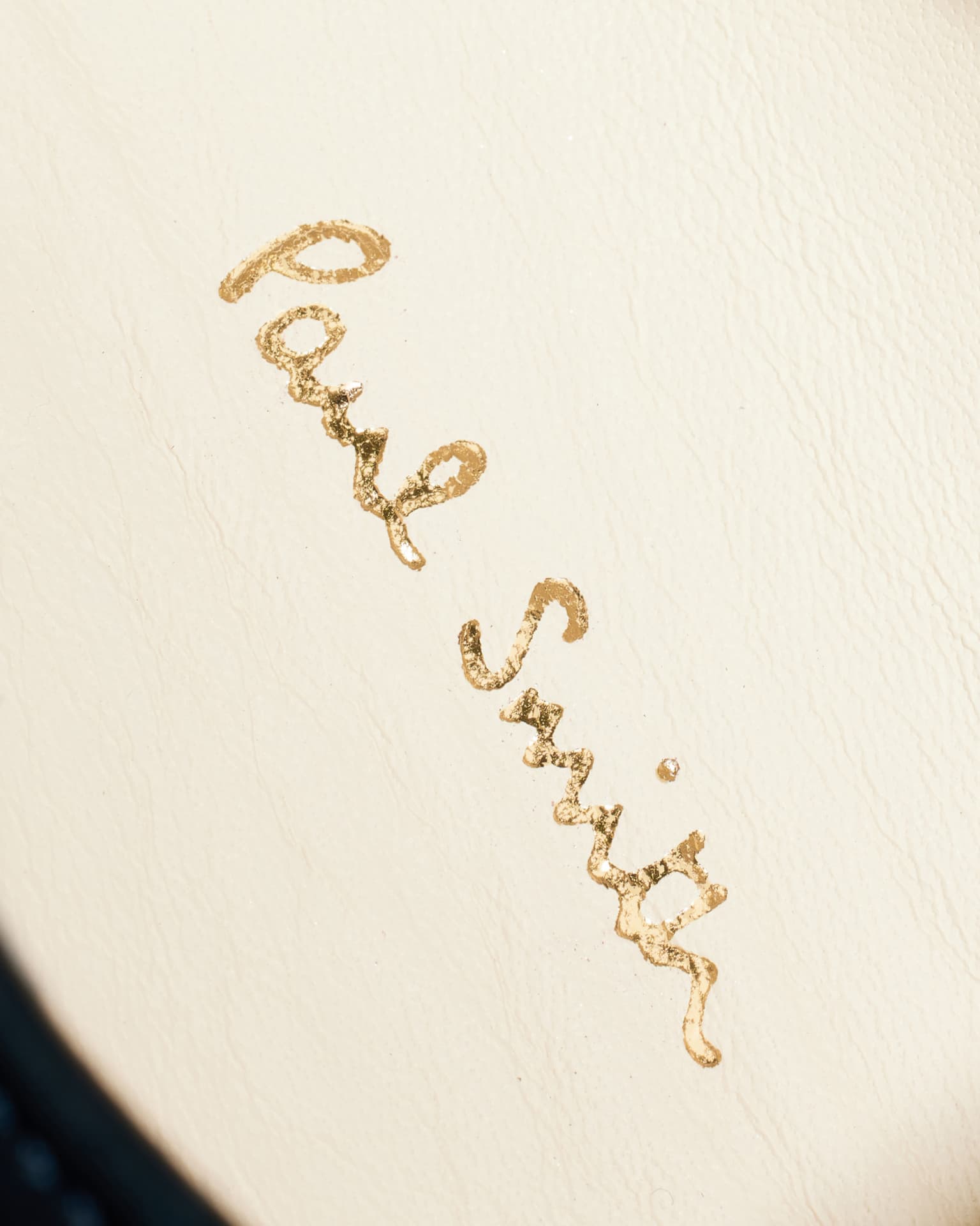 Detail View - Women's Navy Basso Leather Trainers Paul Smith
