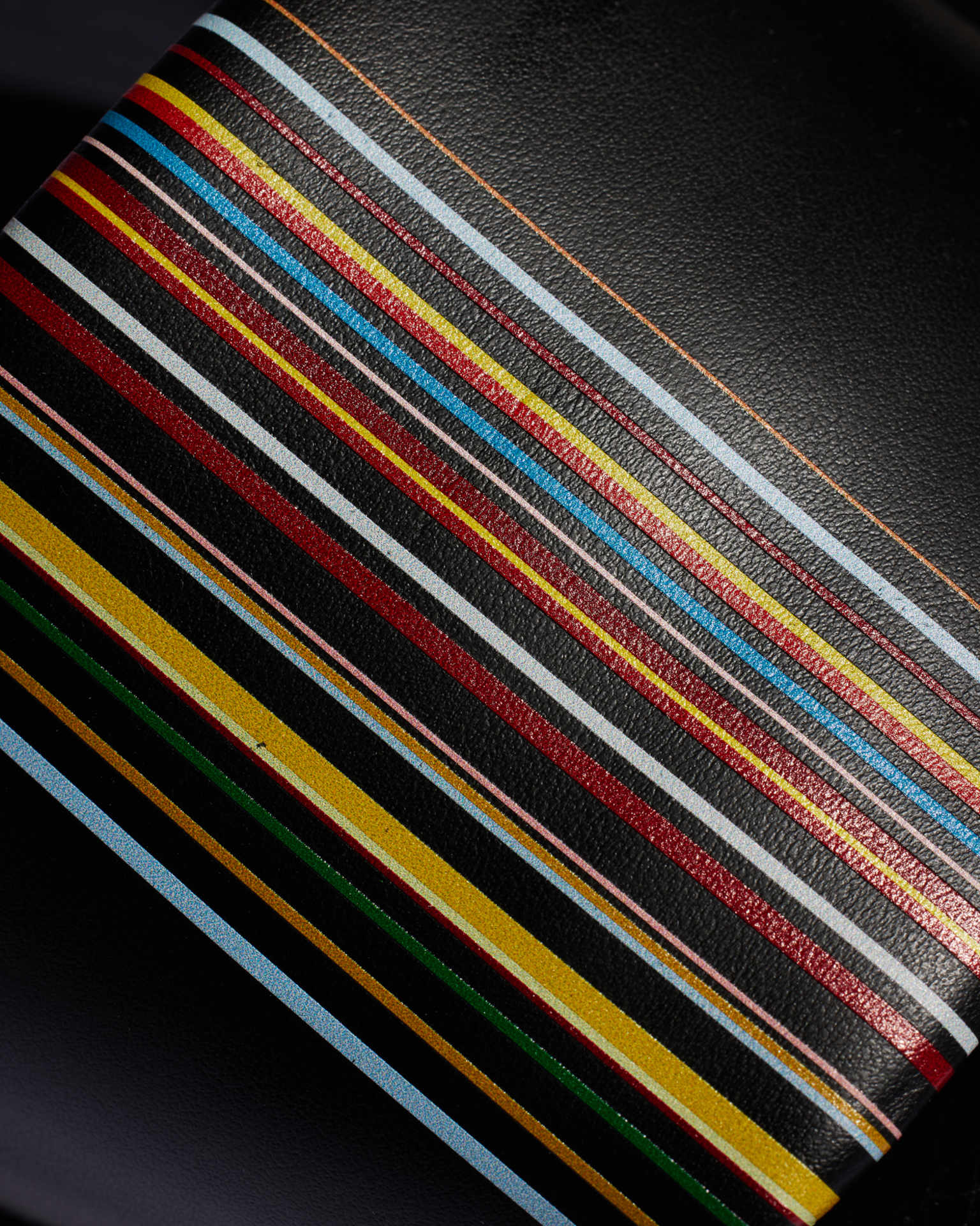 Paul Smith Black Closed Back Sandal’s With Signature Stripe Black  main image 4