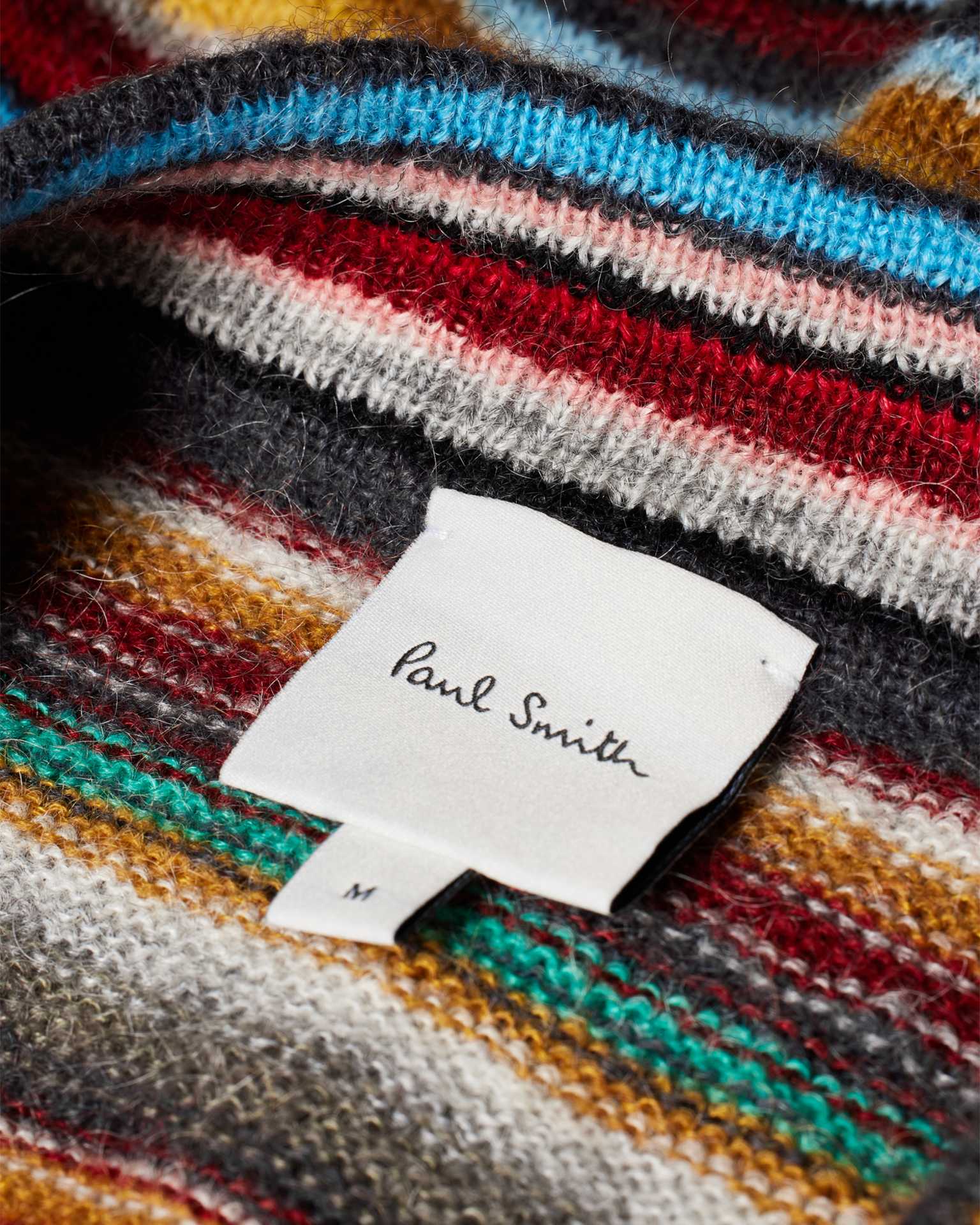 Signature Stripe' Wool-Mohair Cardigan