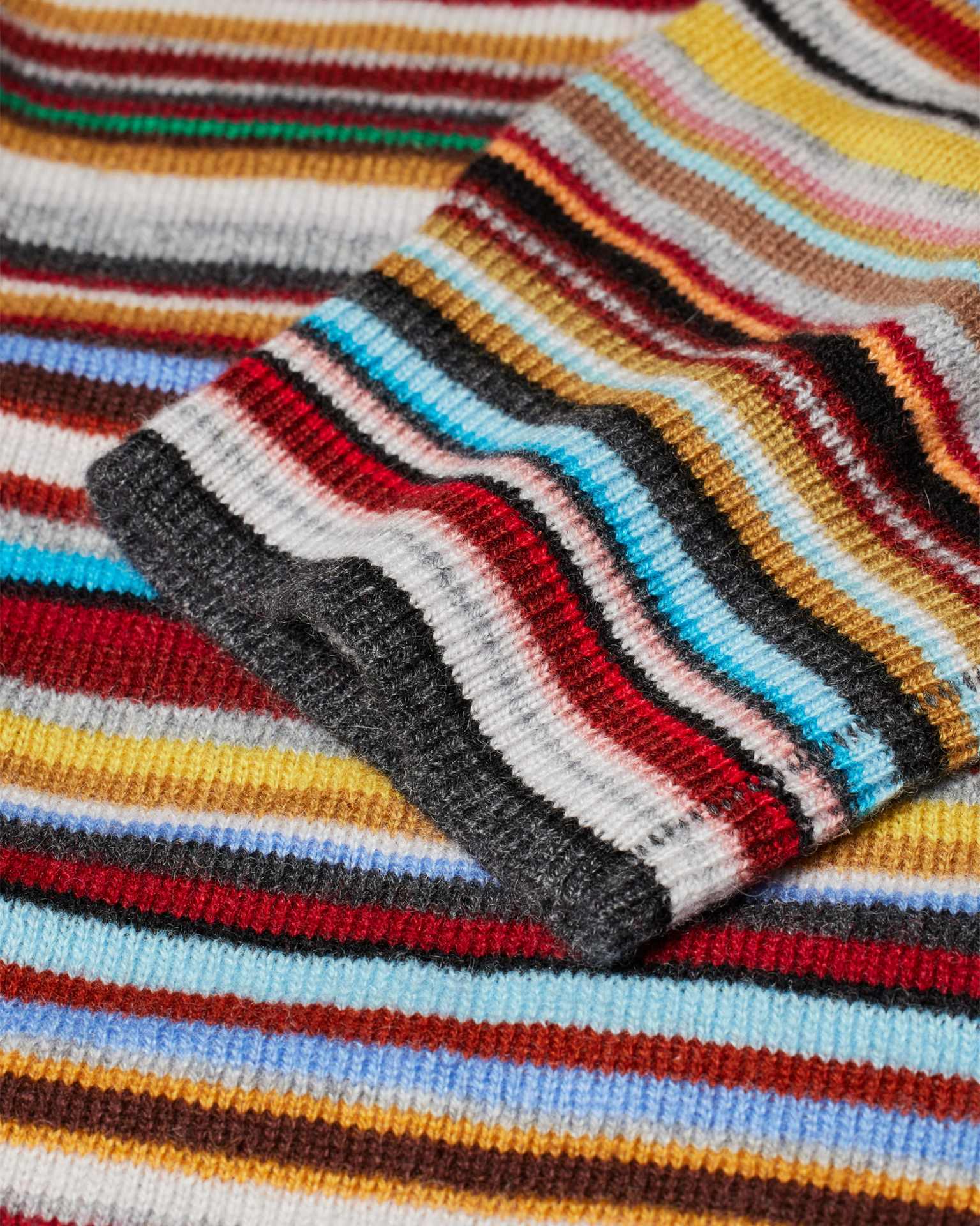 Classic Stripped Cashmere Sweater