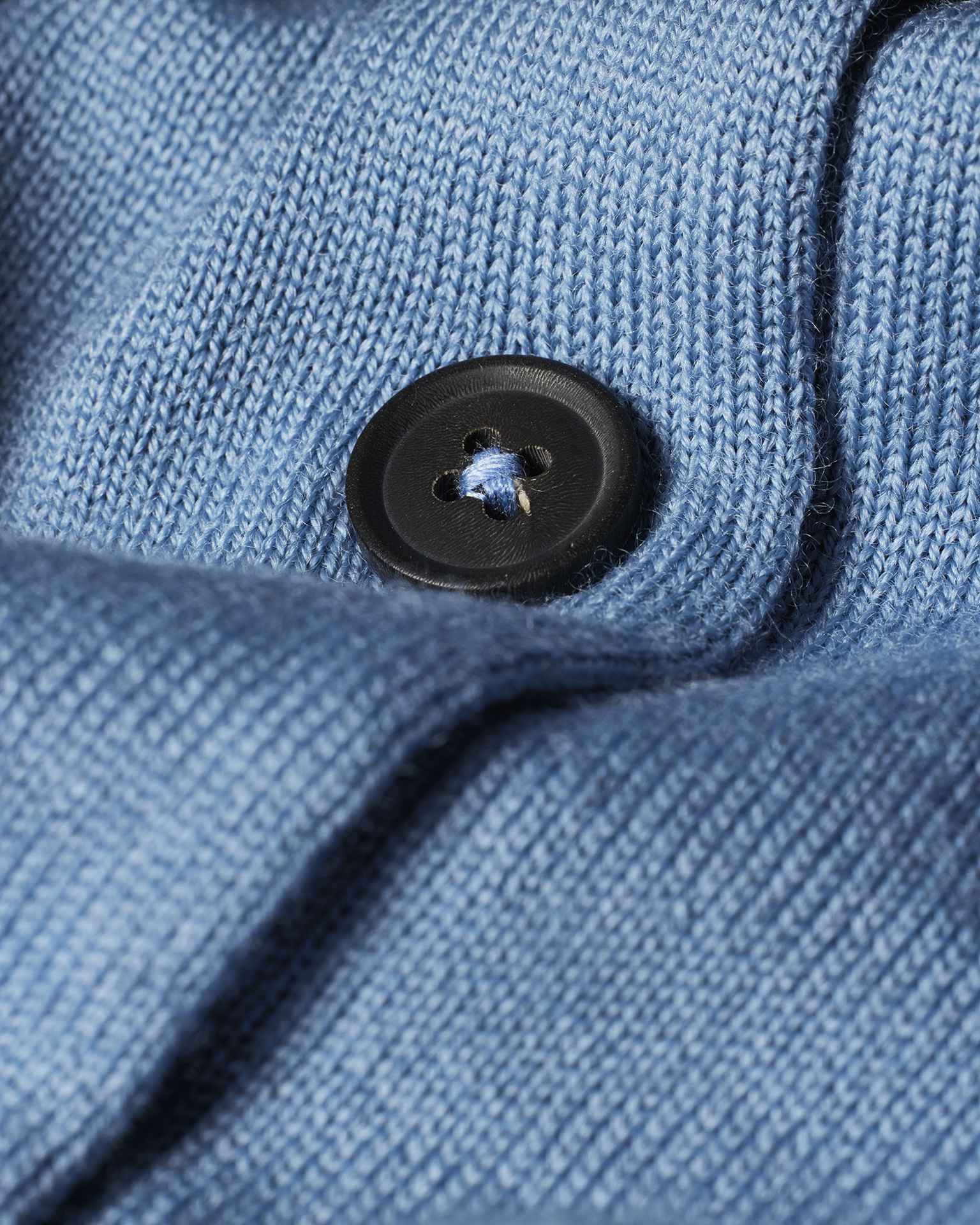 Detail View - Women's Light Blue 'Signature Stripe' Cuff Cardigan Paul Smith