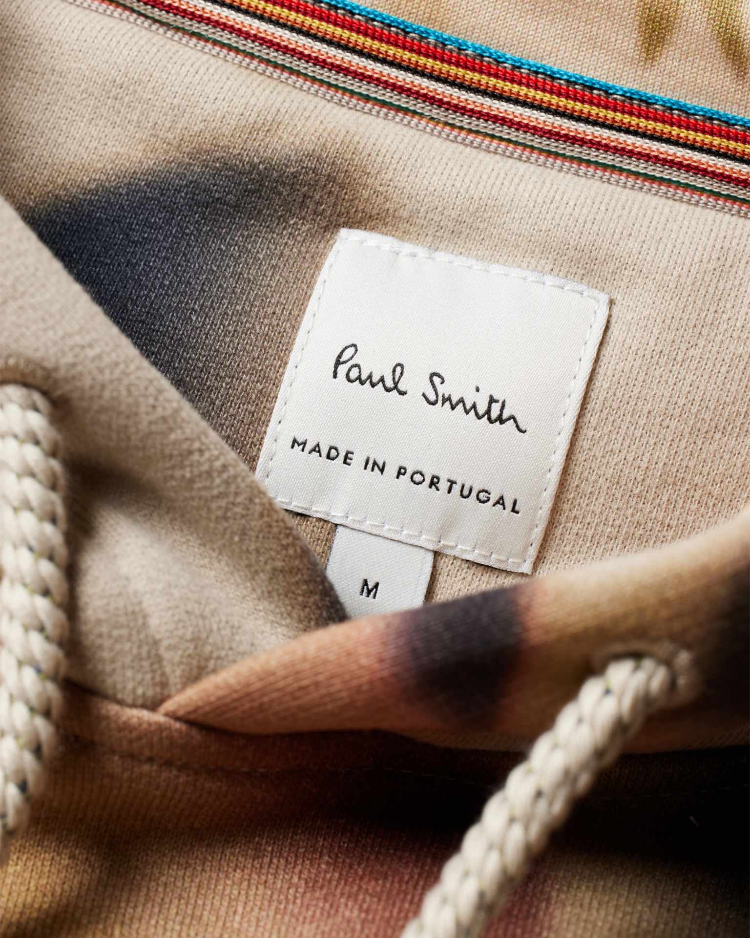 [Paul Smith] ★ポールスミス★Lumiere Print Hoodie Men's Beige 'Lumiere' Print Hoodie