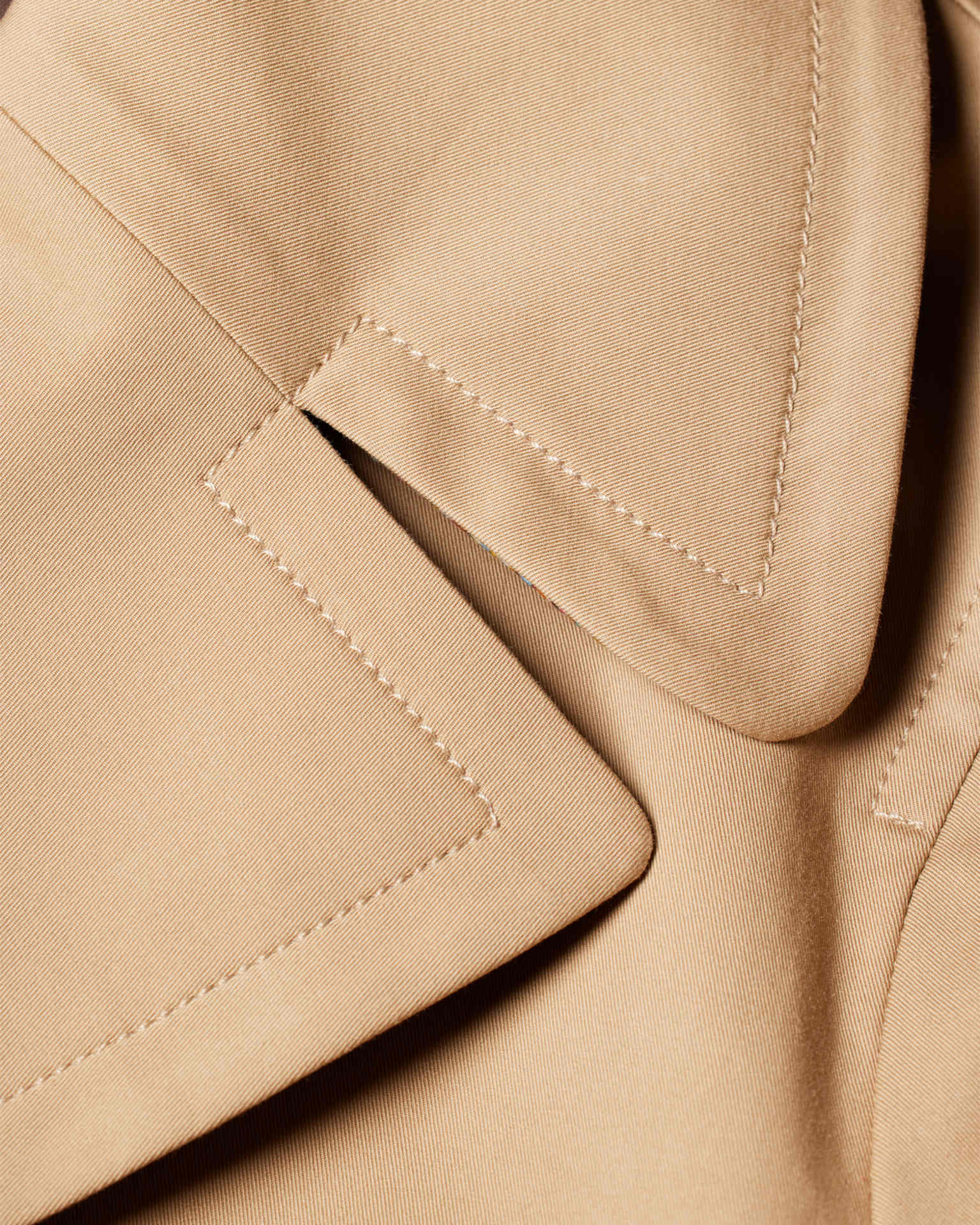 ブルゾン Paul Smith Light Camel Pea Coat Women's Light Camel Cotton Twill Pea Coat
