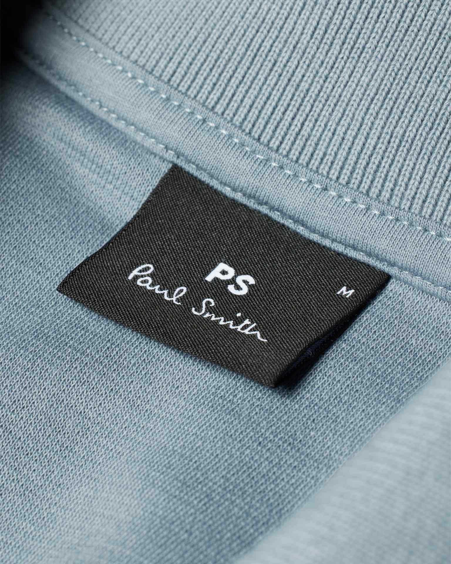 トップス vintage Paul smith cardigun ek Men's Pale Blue Cotton-Blend Jersey Button Cardigan