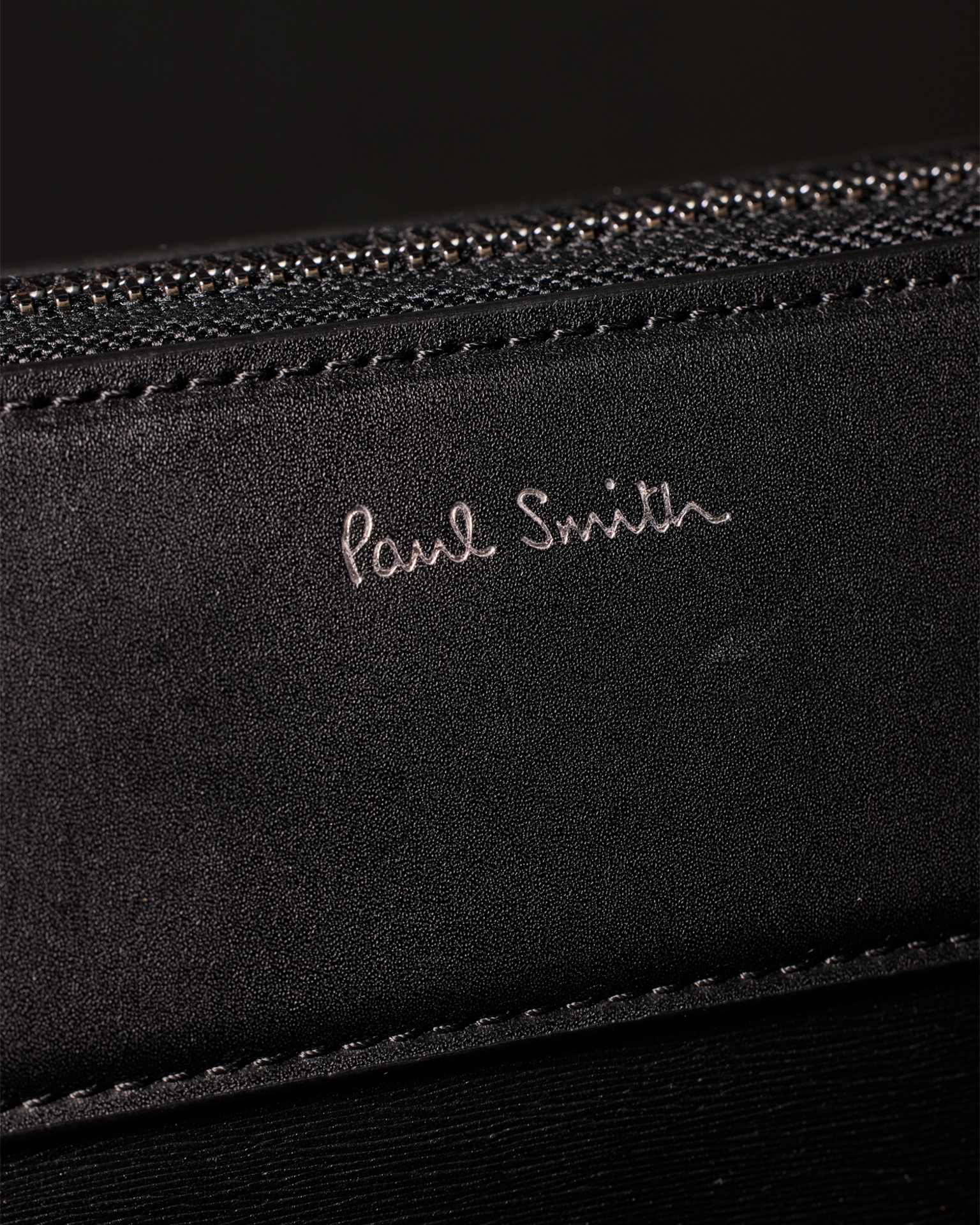 新品 未使用 Paul Smith Sling Leather Case Amazon.co.jp: Paul Smith Genuine Leather Zip Straw Grain 2