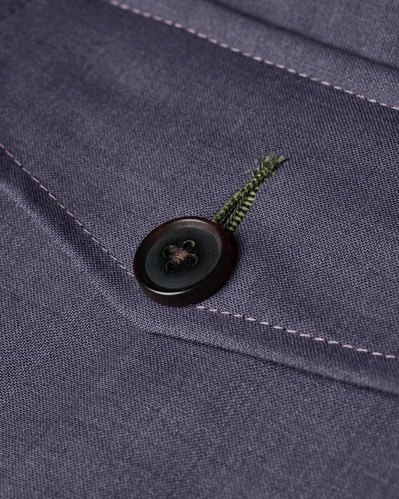 ヒデ　ポールスミス・マーモット Men's Lavender Overdyed Melange Wool Zip Jacket