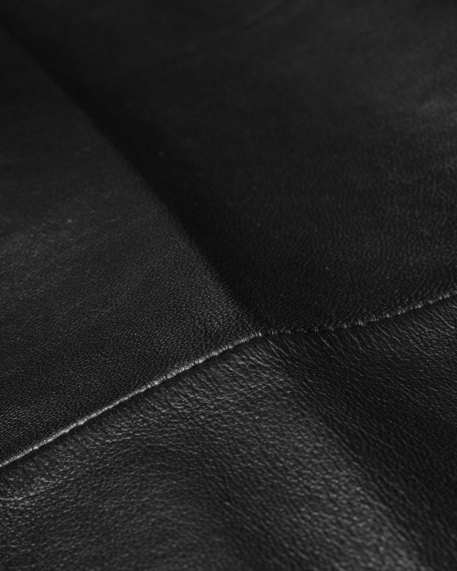 Women's Black Leather Trousers