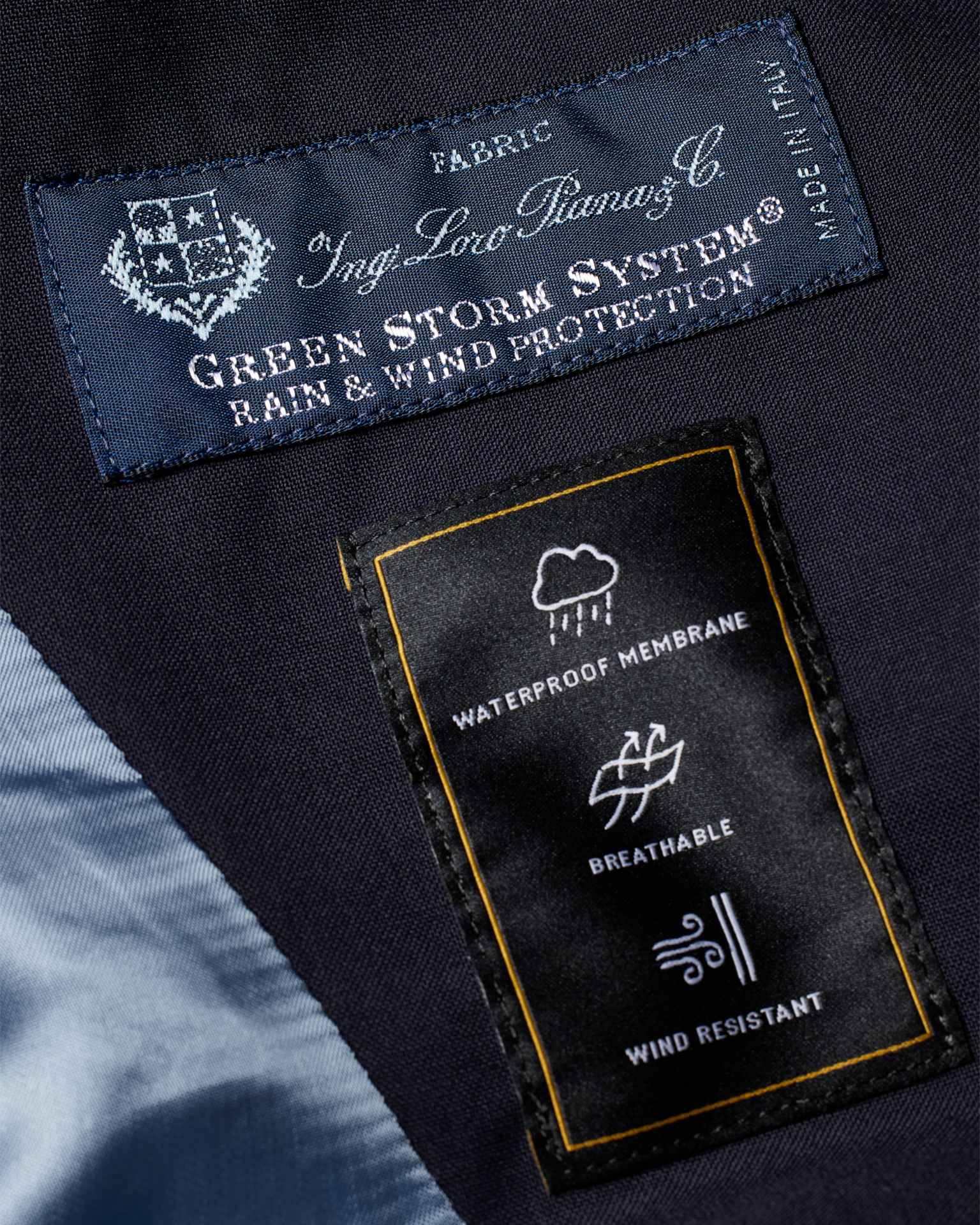 Men's Navy 'Storm System' Wool Work Jacket