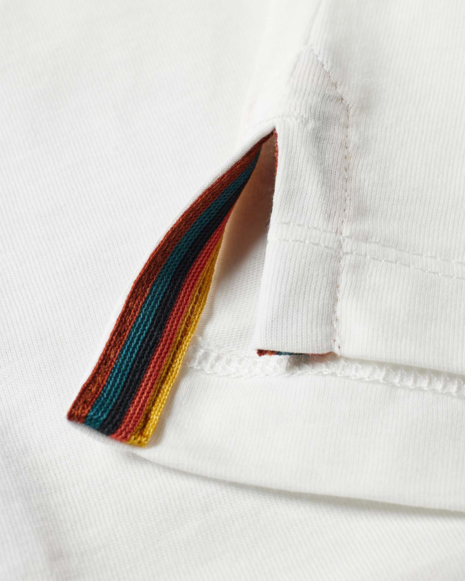 【関税&送料込】Paul Smith Espresso Bar Print T-Shirt Men's White 'Espresso Bar' Print Cotton T-Shirt