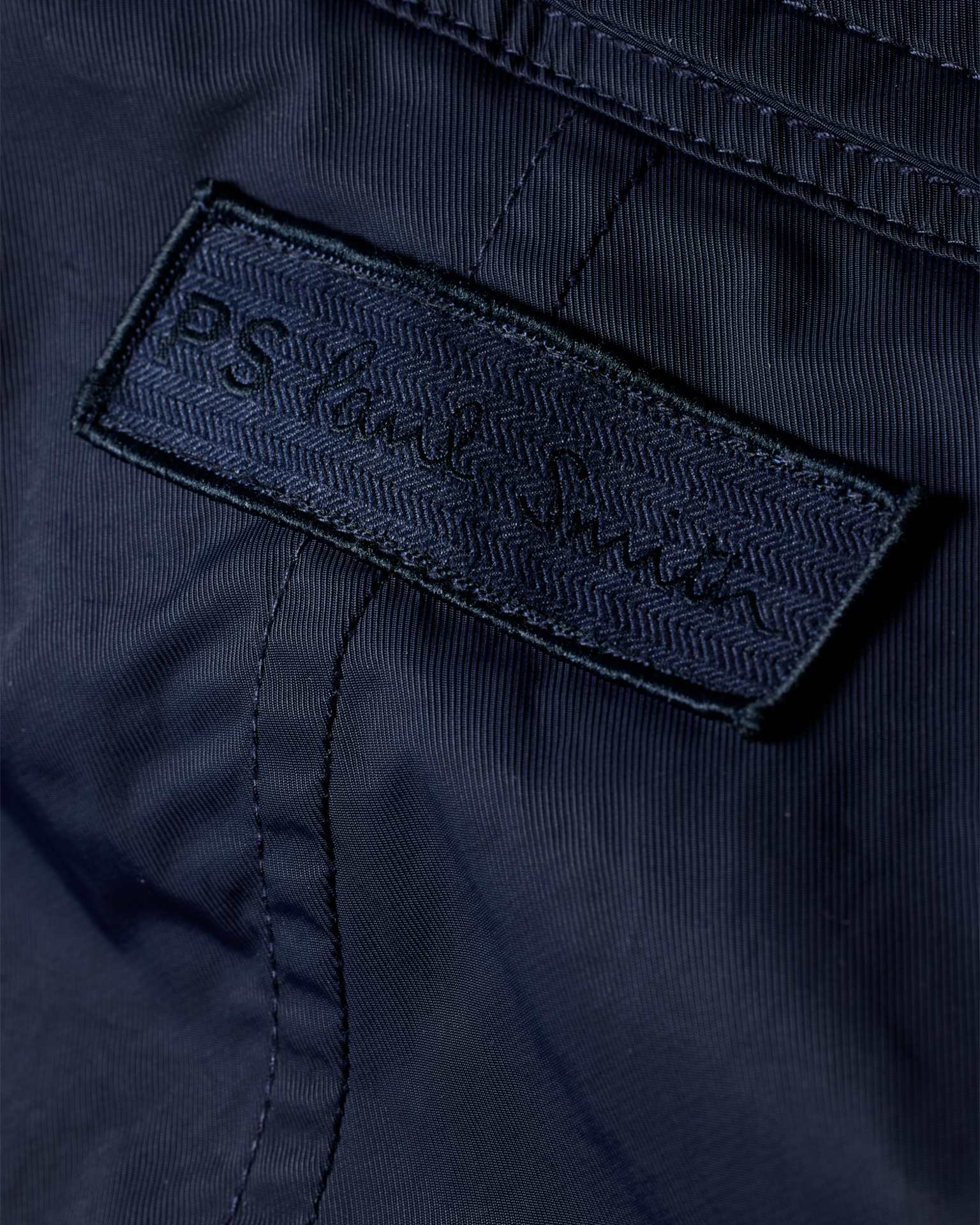 Men's Navy Lightweight Nylon Mac