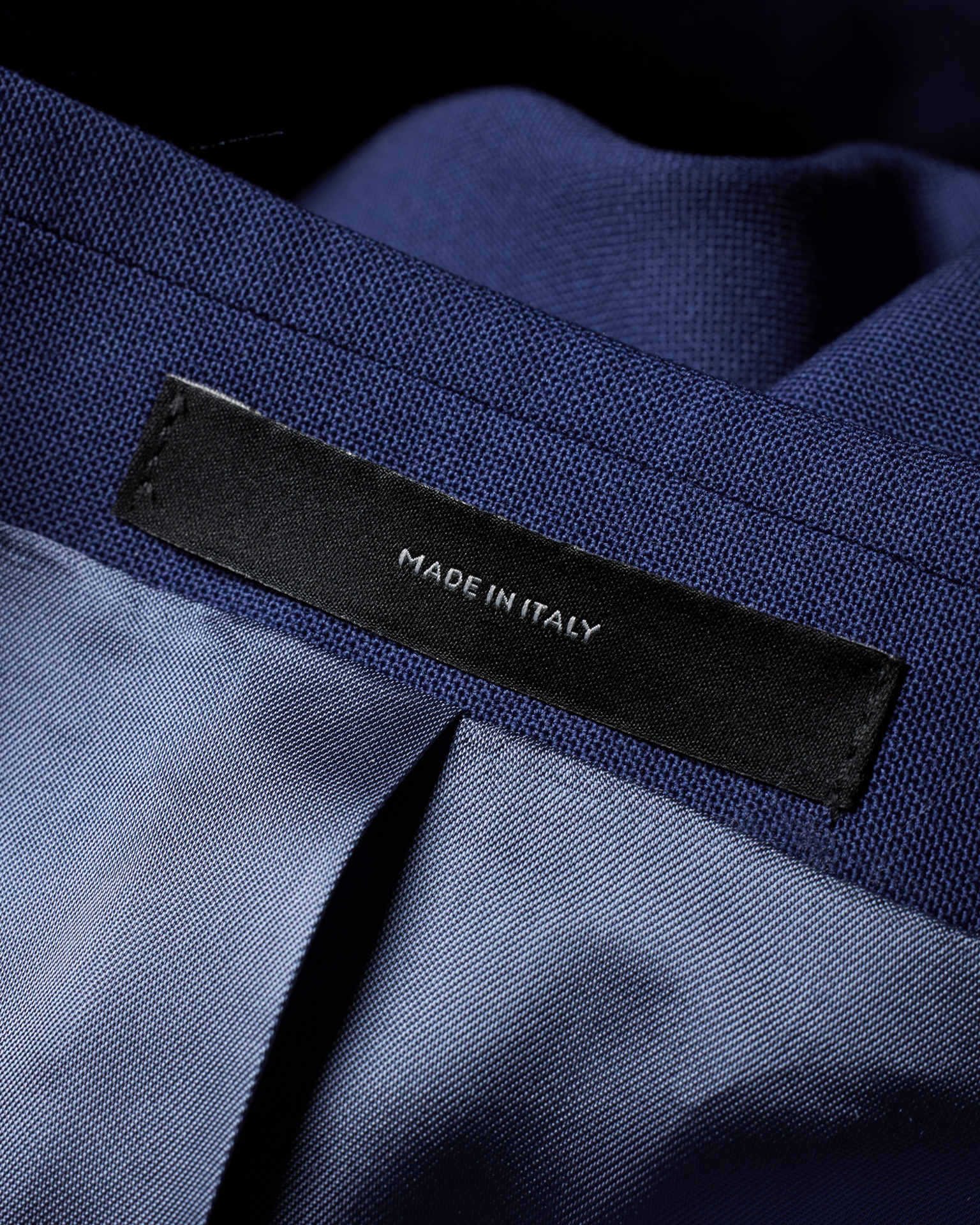 Indigo Black Cotton Blazer