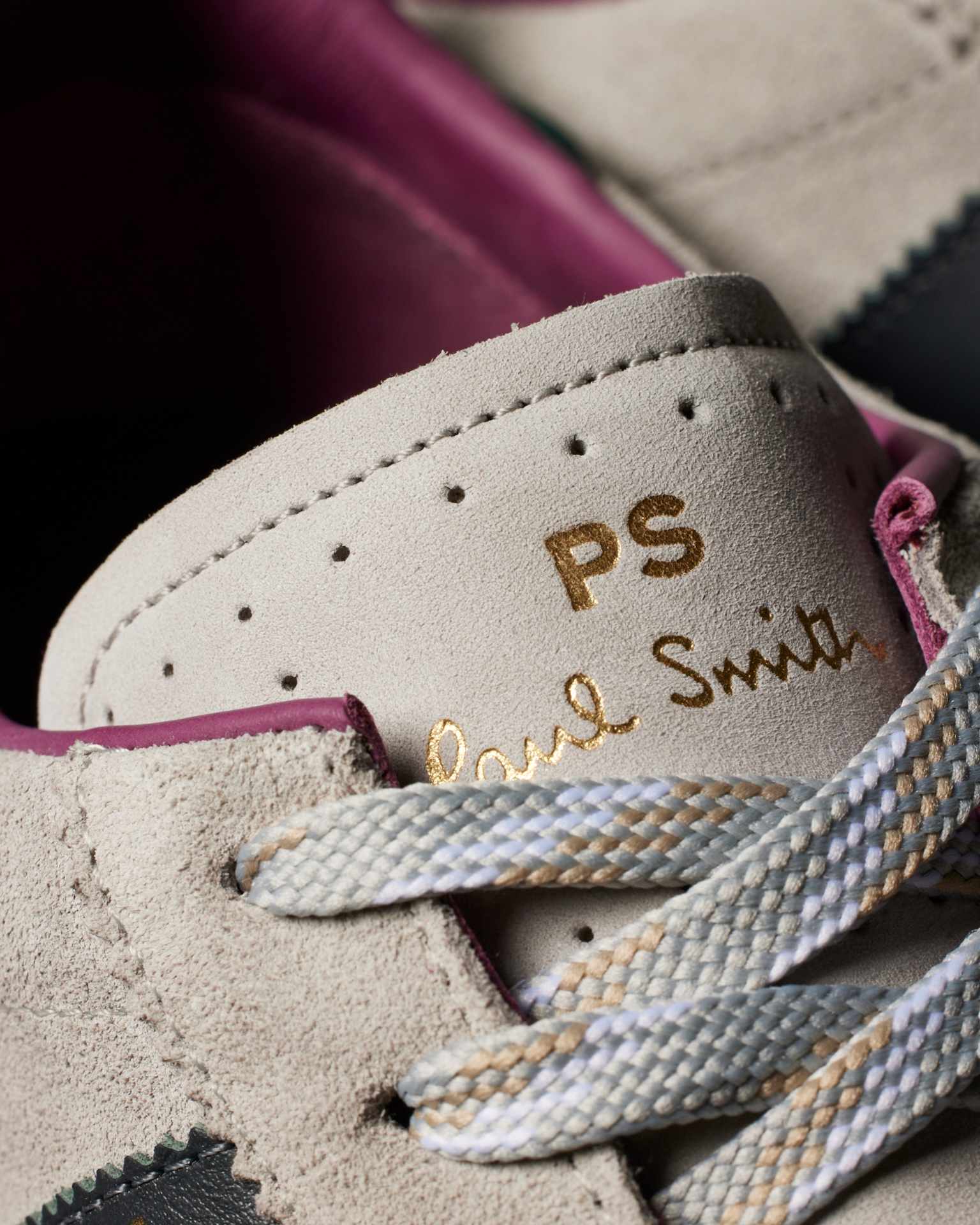 Men's Light Grey Suede 'Rye' Trainers