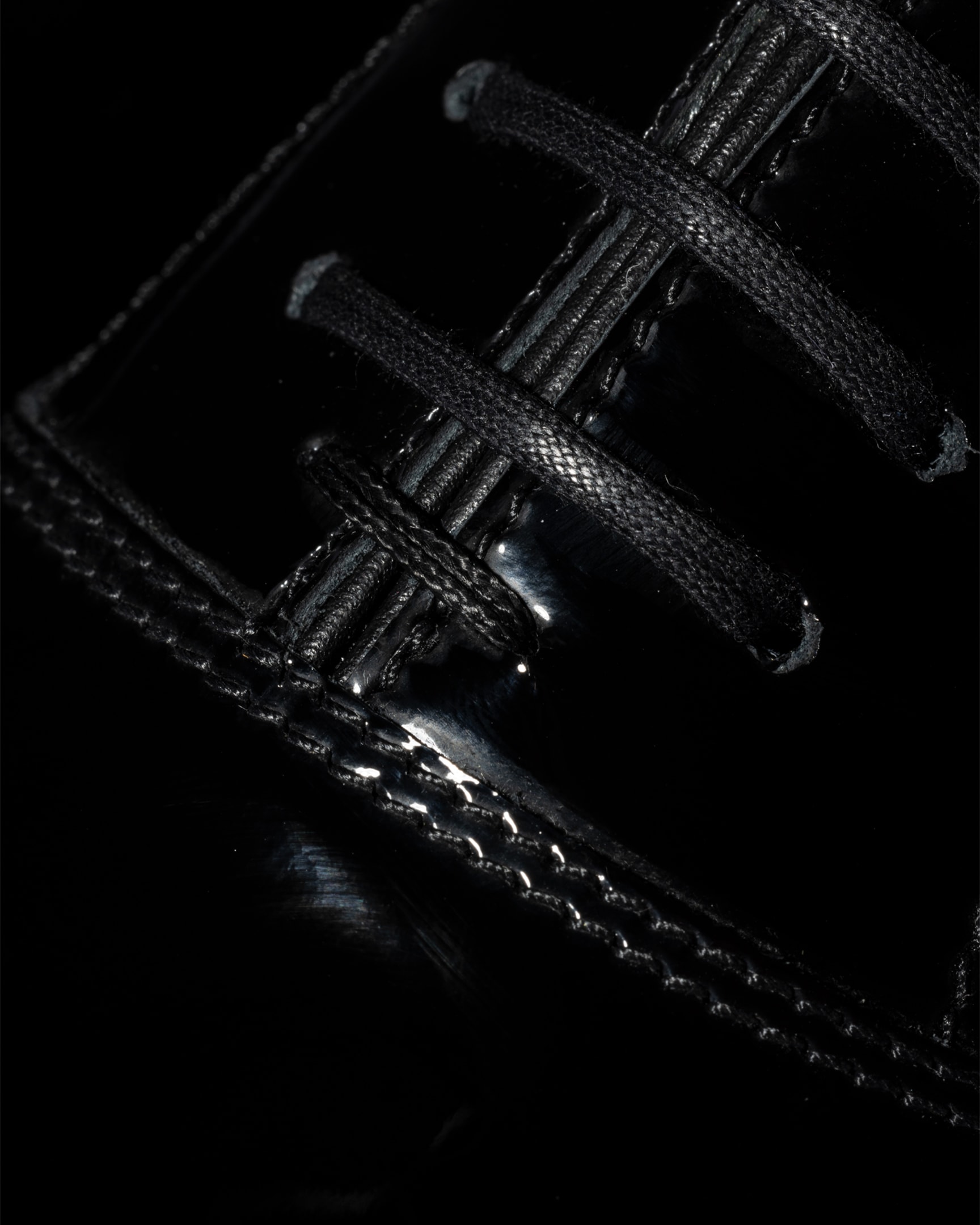 Black Patent Leather Grant Shoes