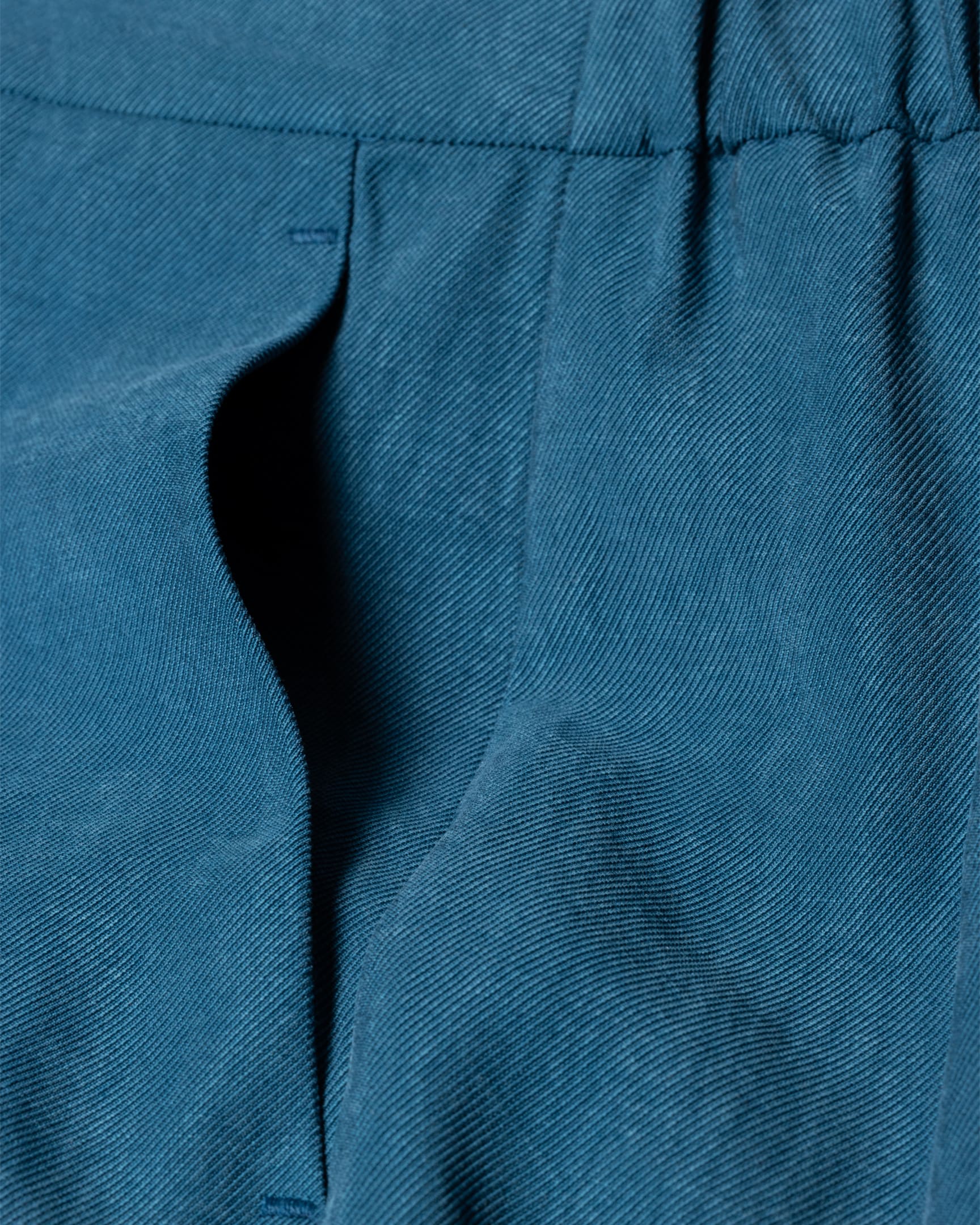 Deep Teal Solid Trousers main image 0