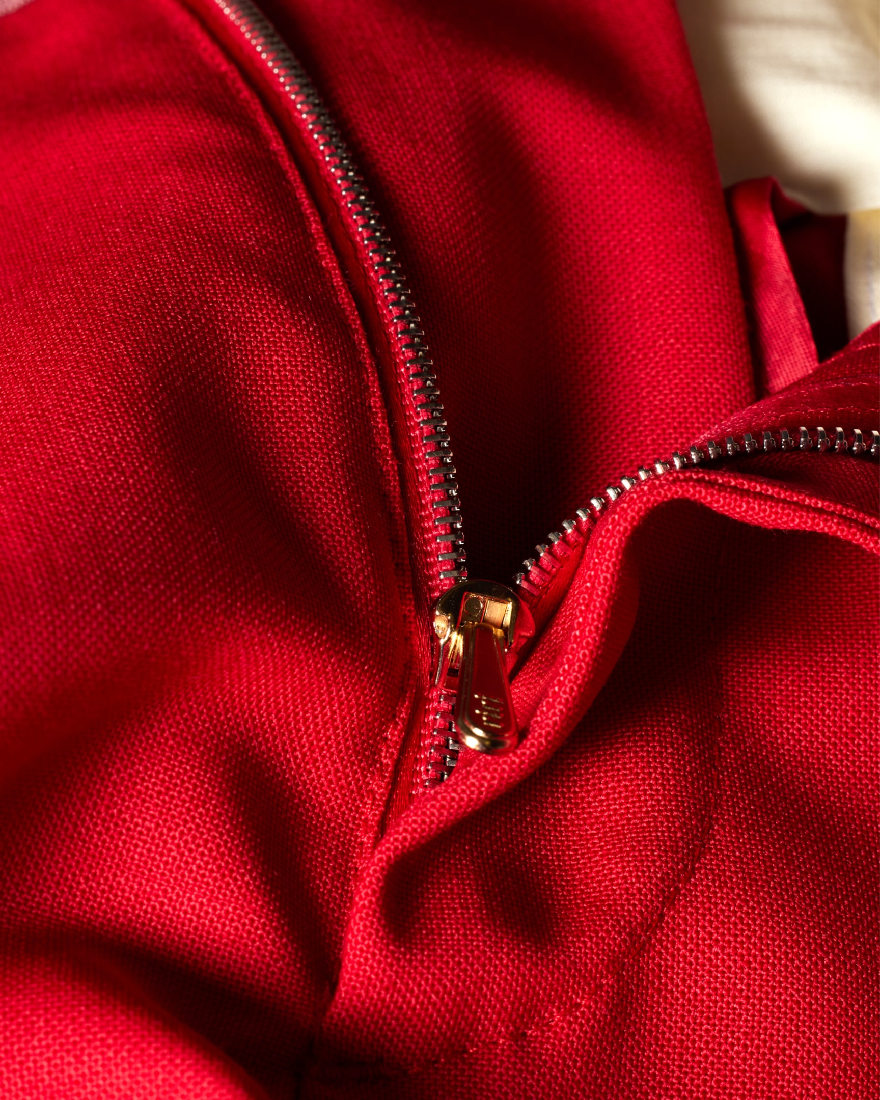 Detail View - Red Fresco Wool Trousers Paul Smith