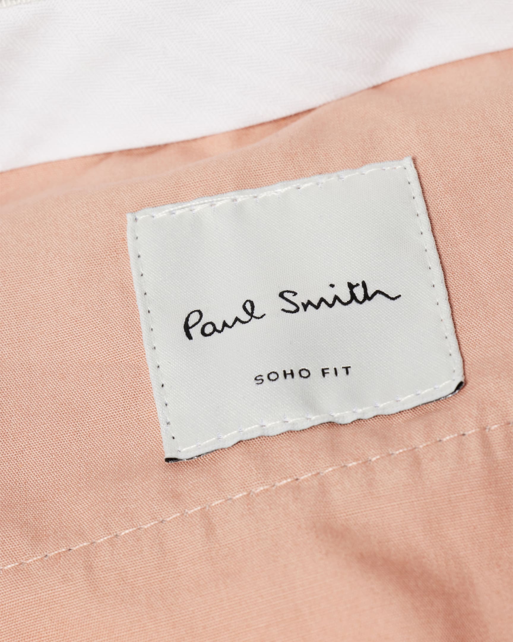 Detail View - A Suit To Travel In - Women's Petrol Blue Slim-Fit Wool Trousers Paul Smith