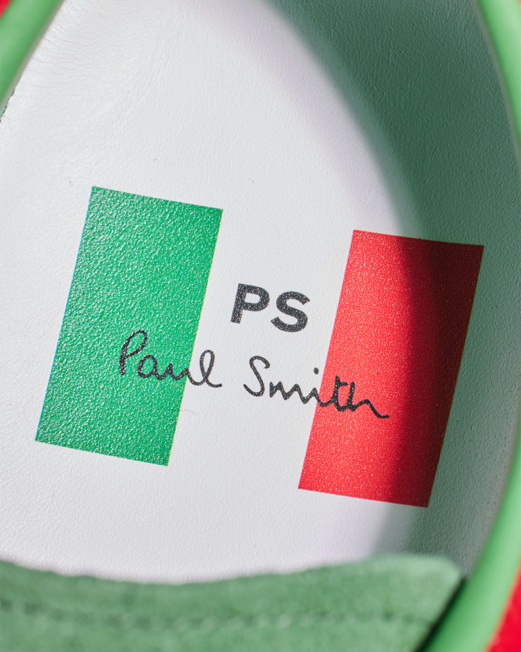Shoes with italian flag best sale