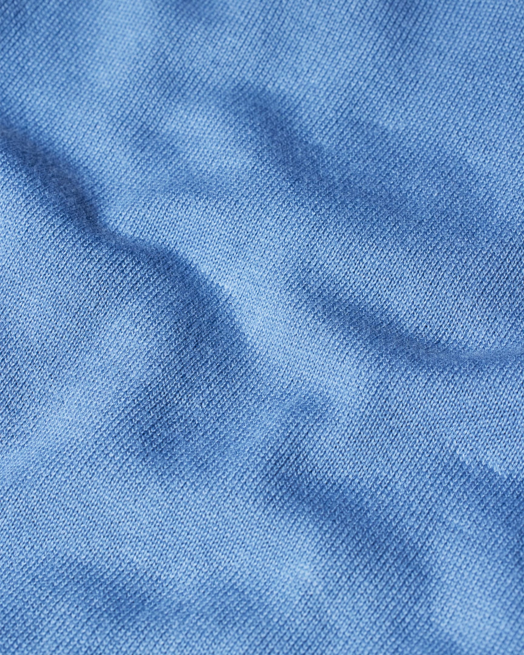 Detail View - Light Blue Cotton Zebra Logo Sweater Paul Smith