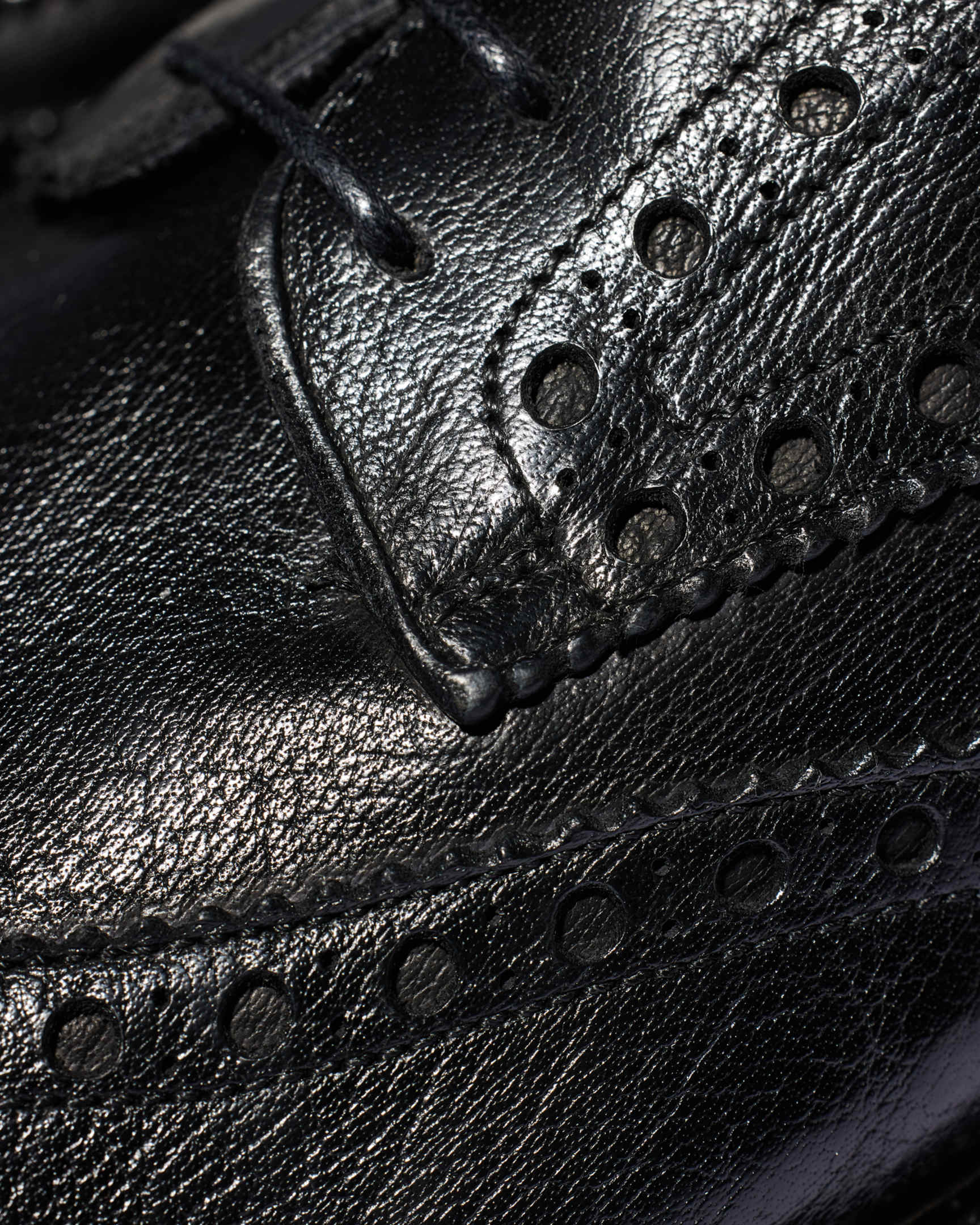 Detail View - Black 'Langley' Brogues Paul Smith