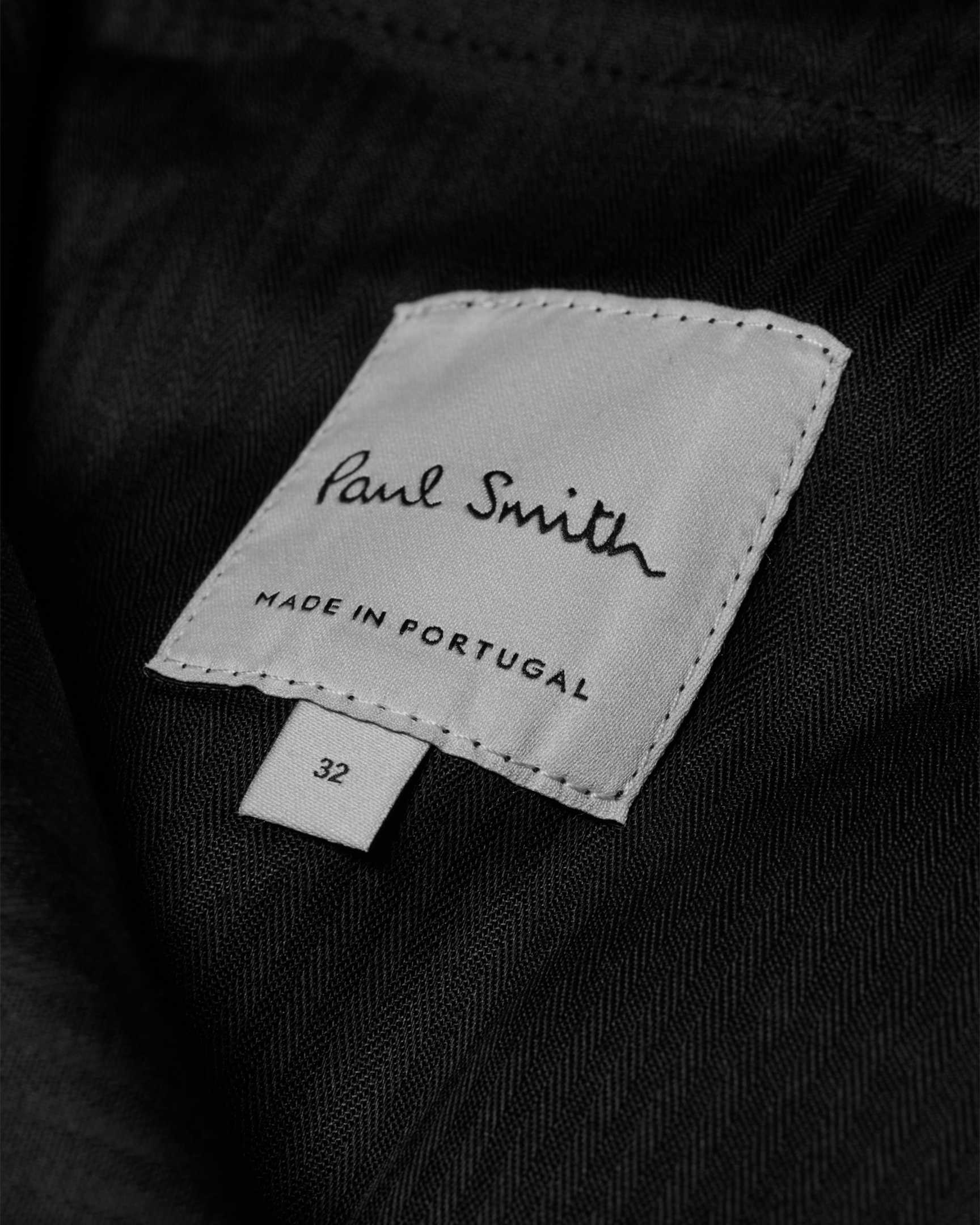 Men's Grey Straight Leg Wool Trousers