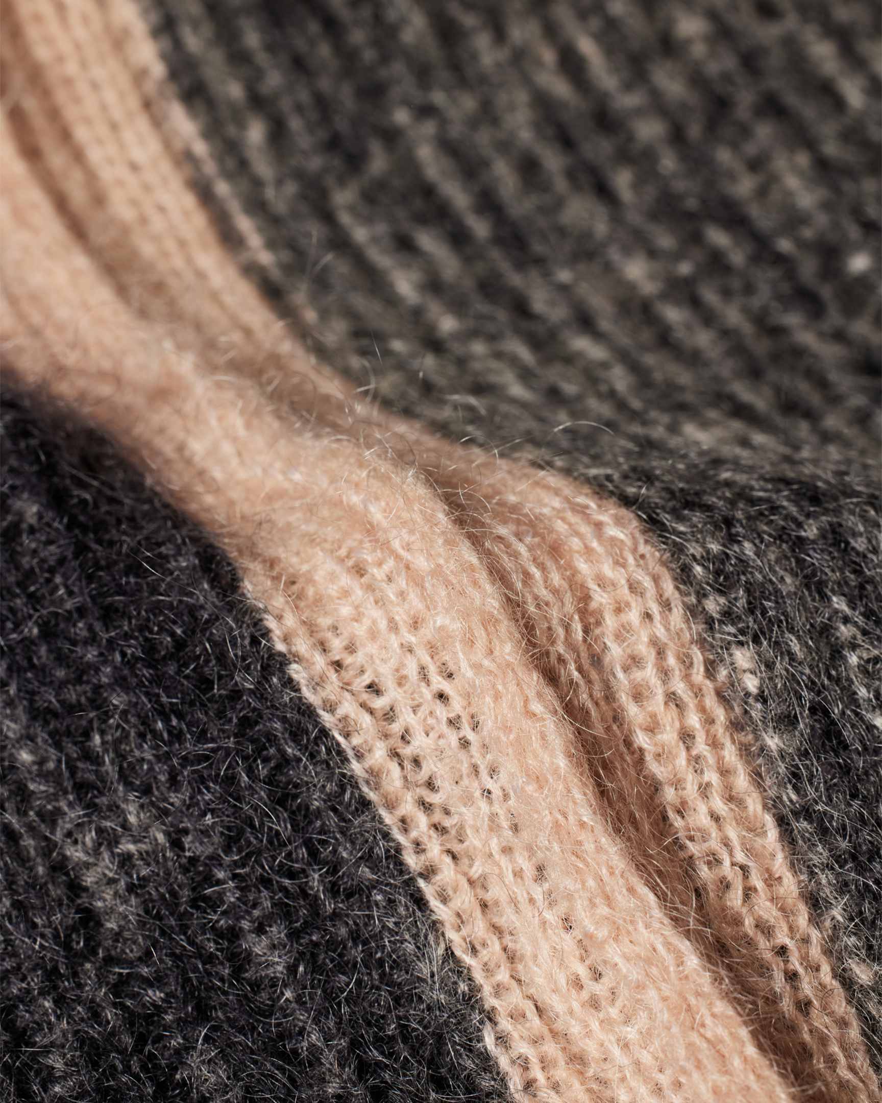 Charcoal Mineral Wash Sweater main image 0