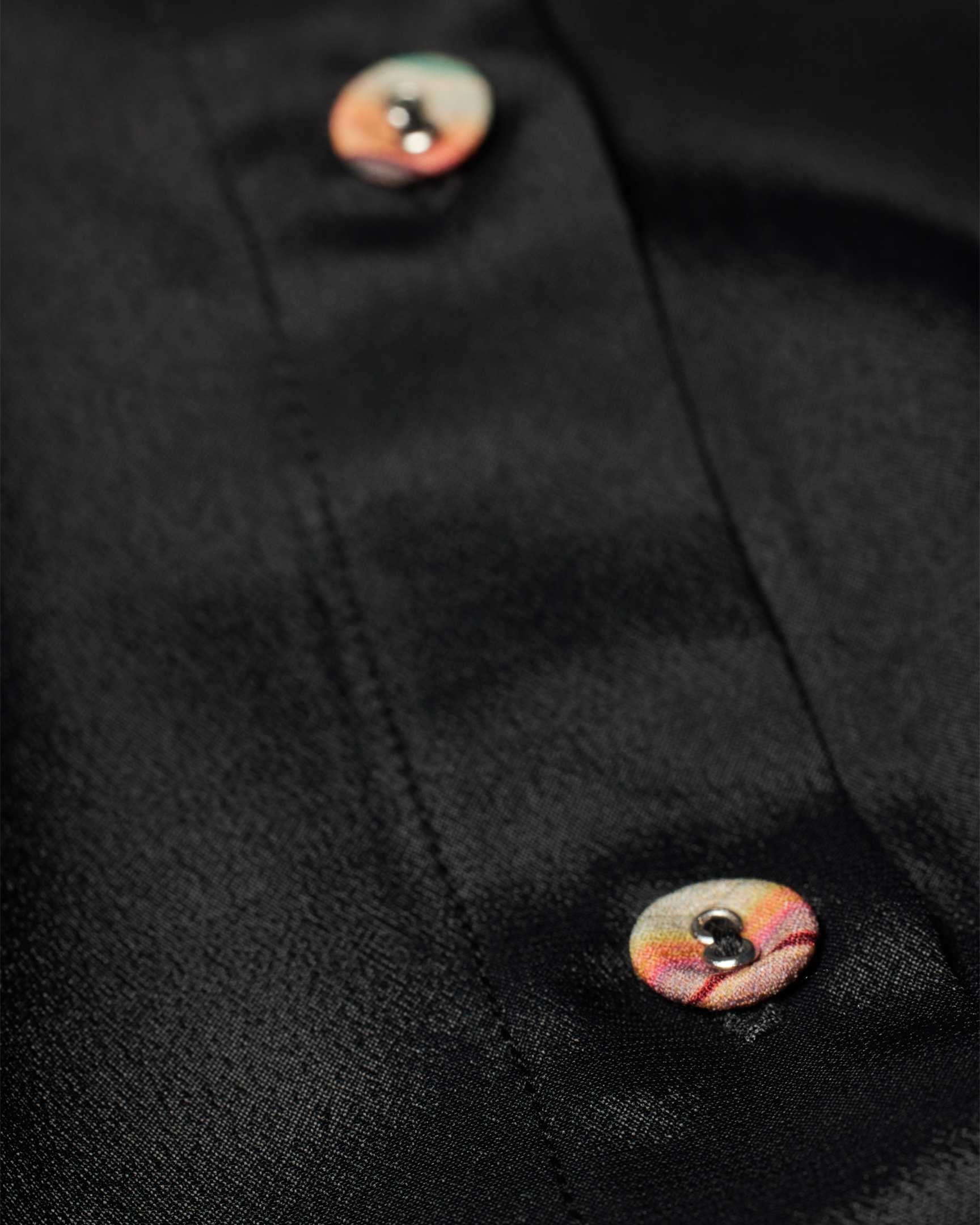 Women #39 s Black Silk Blend Blouse