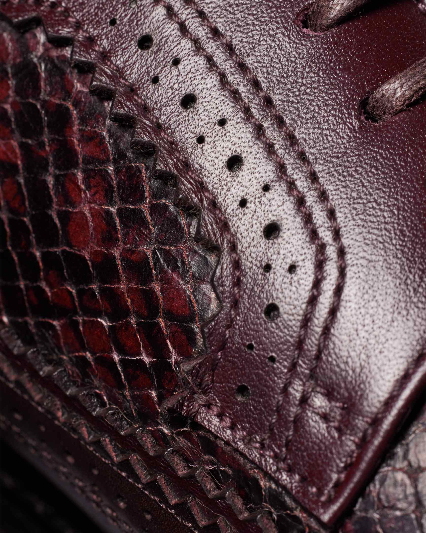 Women #39 s Brown Leather #39 Fuentes #39 Snakeskin Shoes