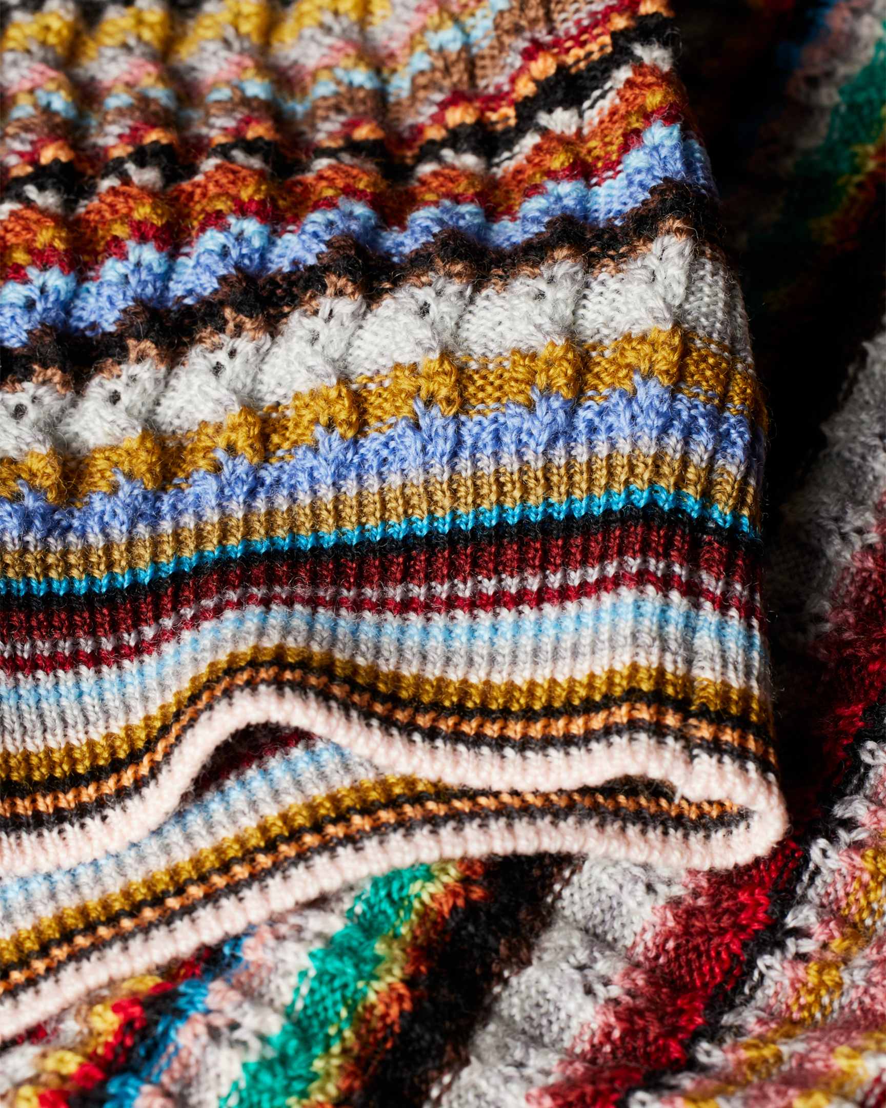Marine Stripe Knit Vest main image 1