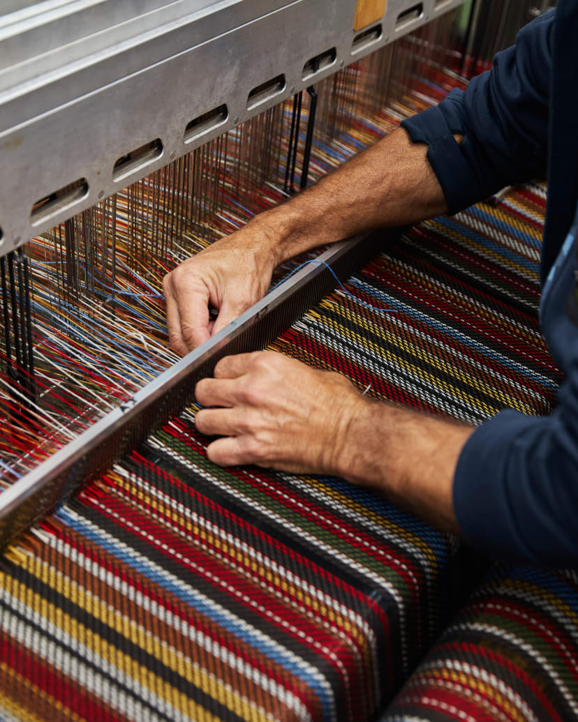 The Art & Craft Of Our Signature Stripe