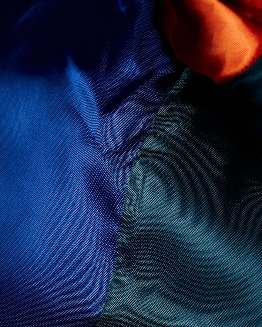 Detail View - Navy Suede Jacket Paul Smith