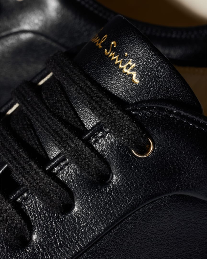 Paul smith black basso trainers best sale