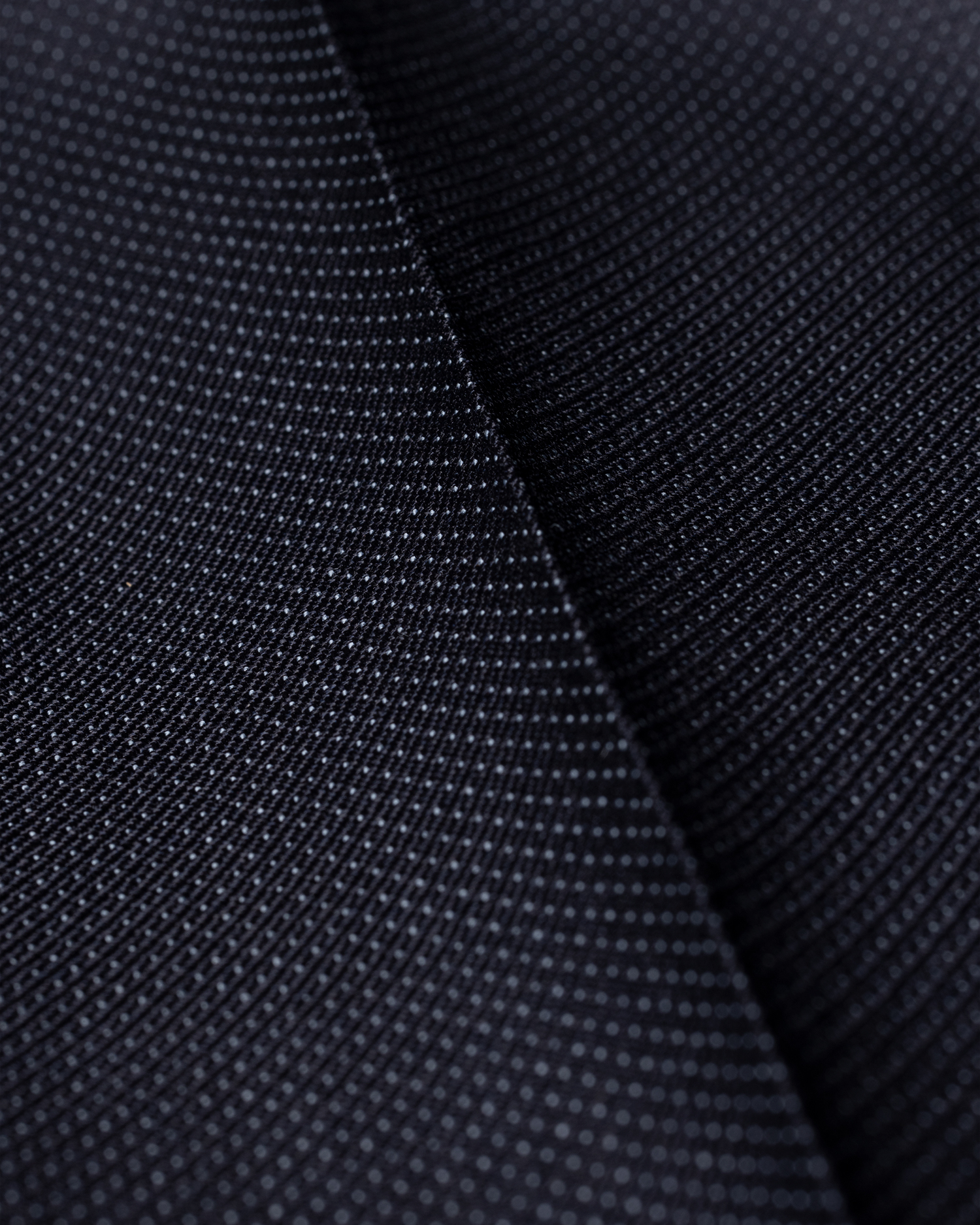 The Kensington - Men's Slim-Fit Dark Navy Pin Dot Wool Suit